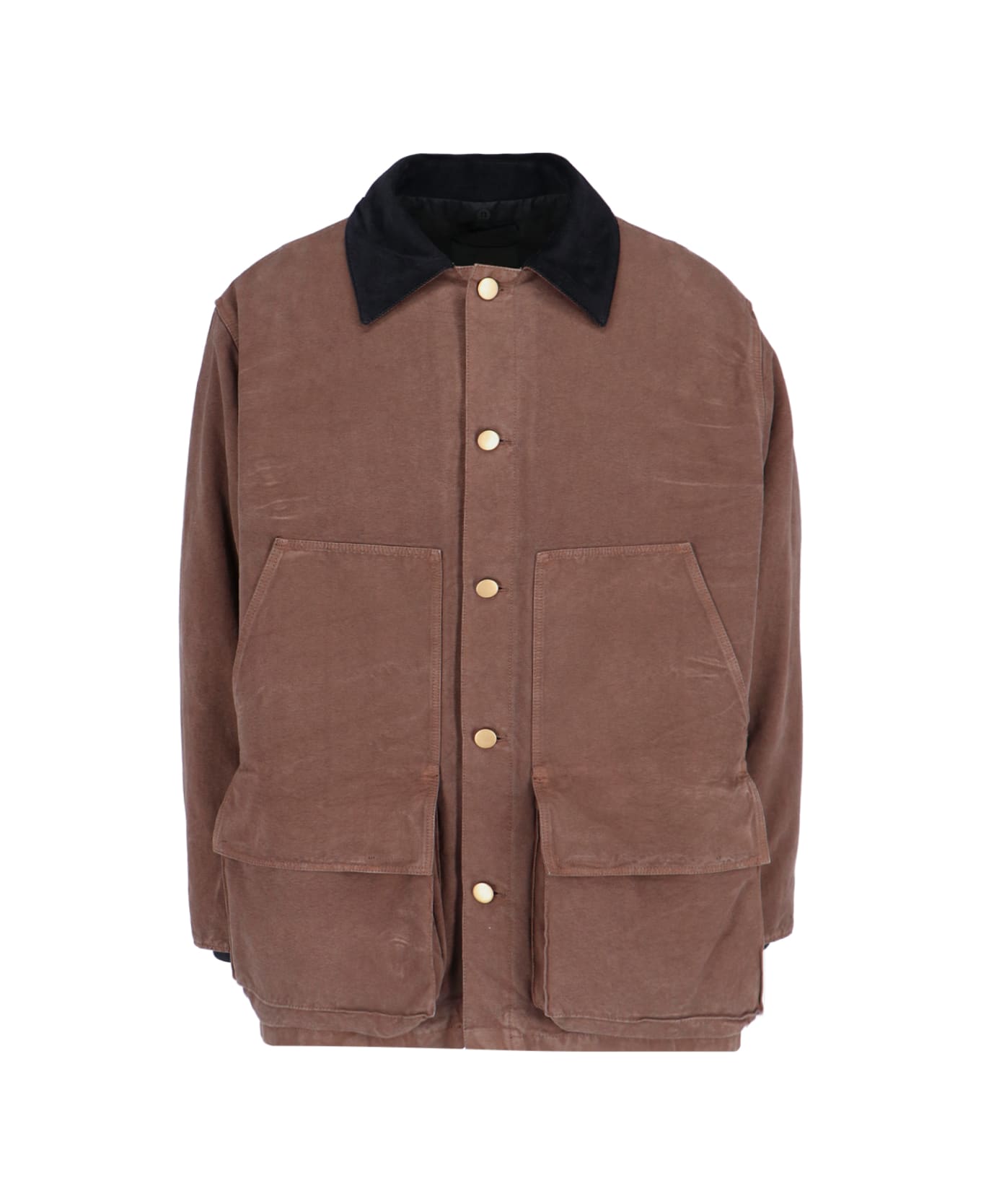 Cotton Work Jacket - Thumbnail 3