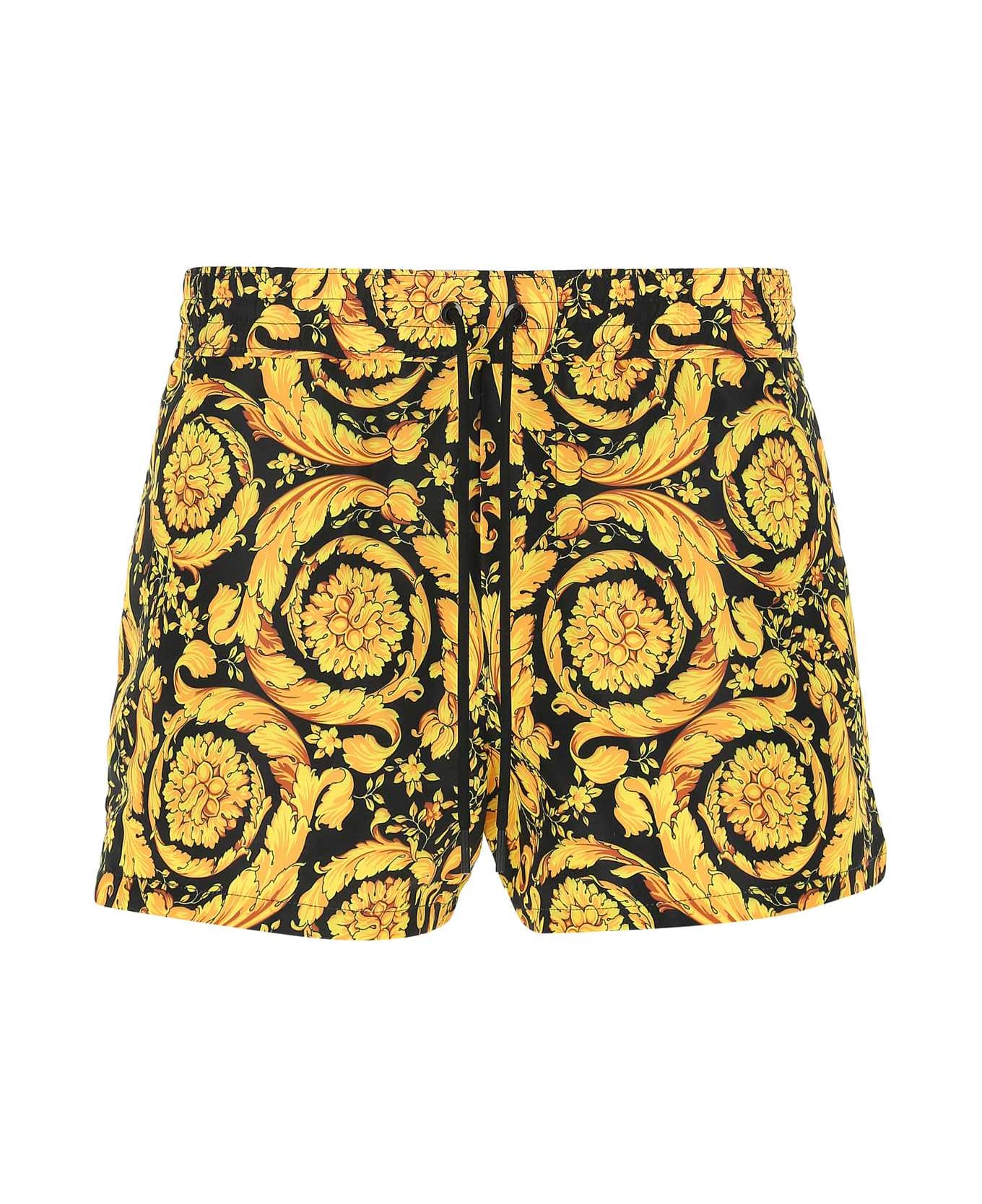 Versace Printed Polyester Swimming Shorts - A7900