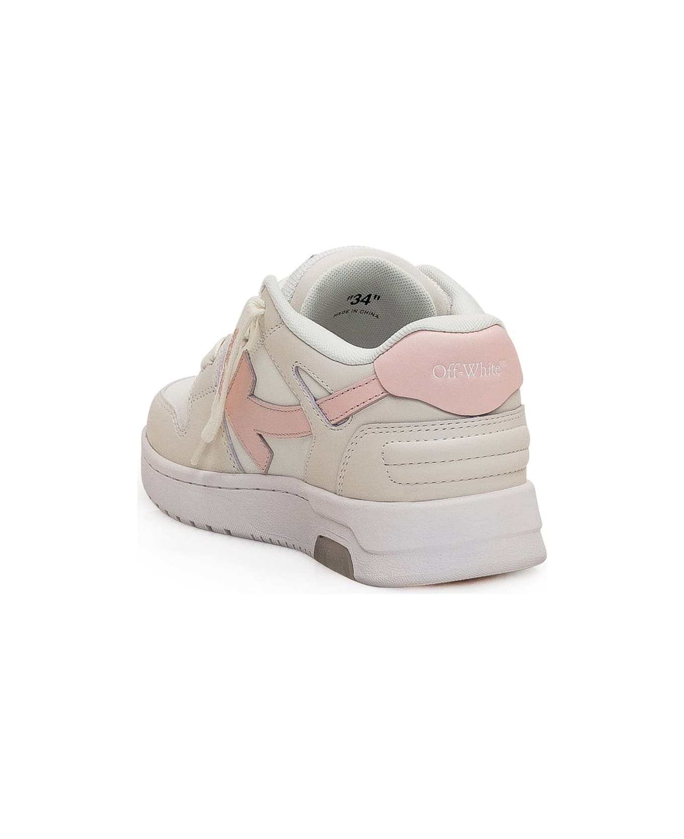 Off-White Out Of Office Sneaker - White/pink