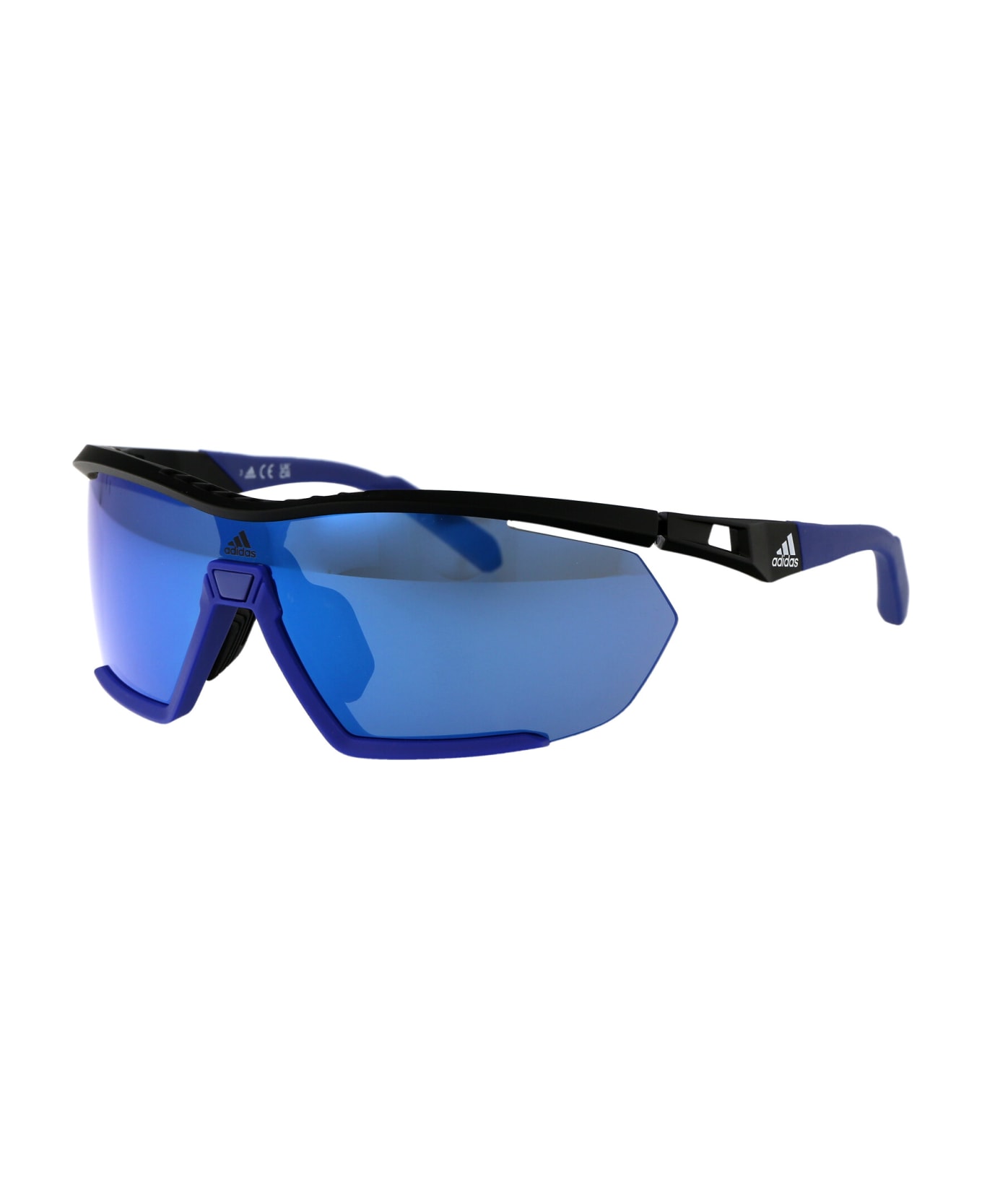 Adidas Cmpt Aero Li Sunglasses - 05X Nero/Altro/Blu Specchiato