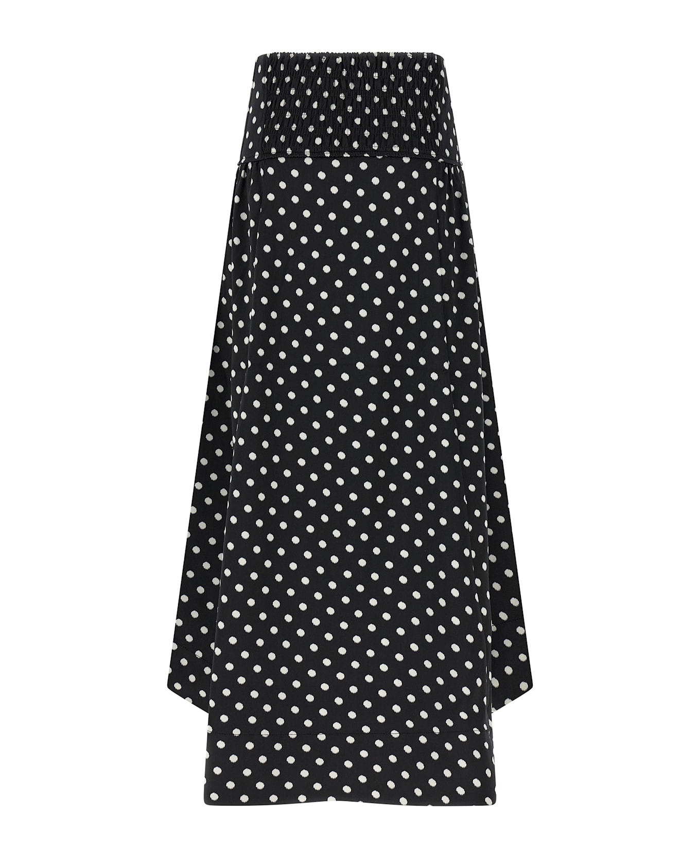 Ganni 'polka Dots' Skirt - Black   スカート