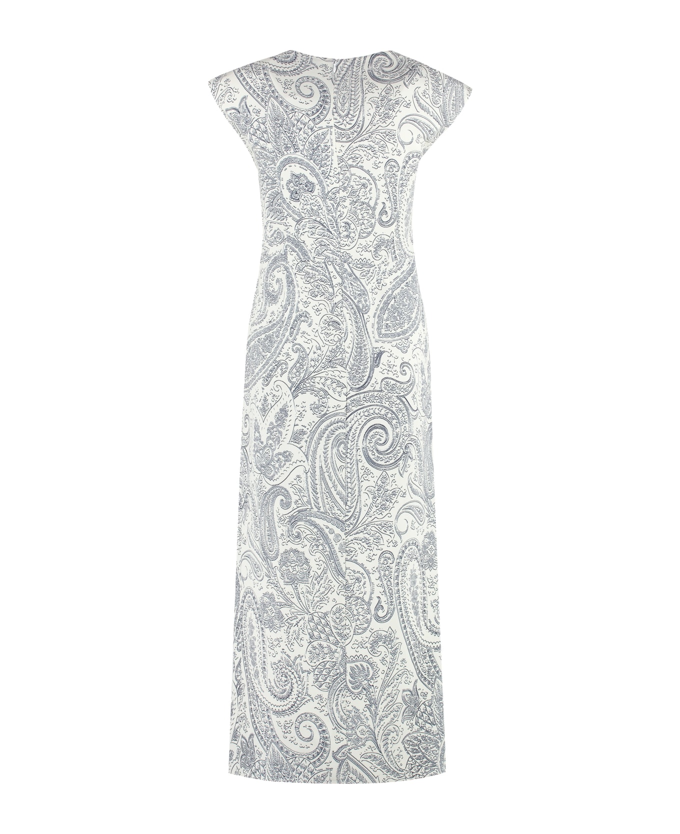 Etro Stretch Viscose Dress - White