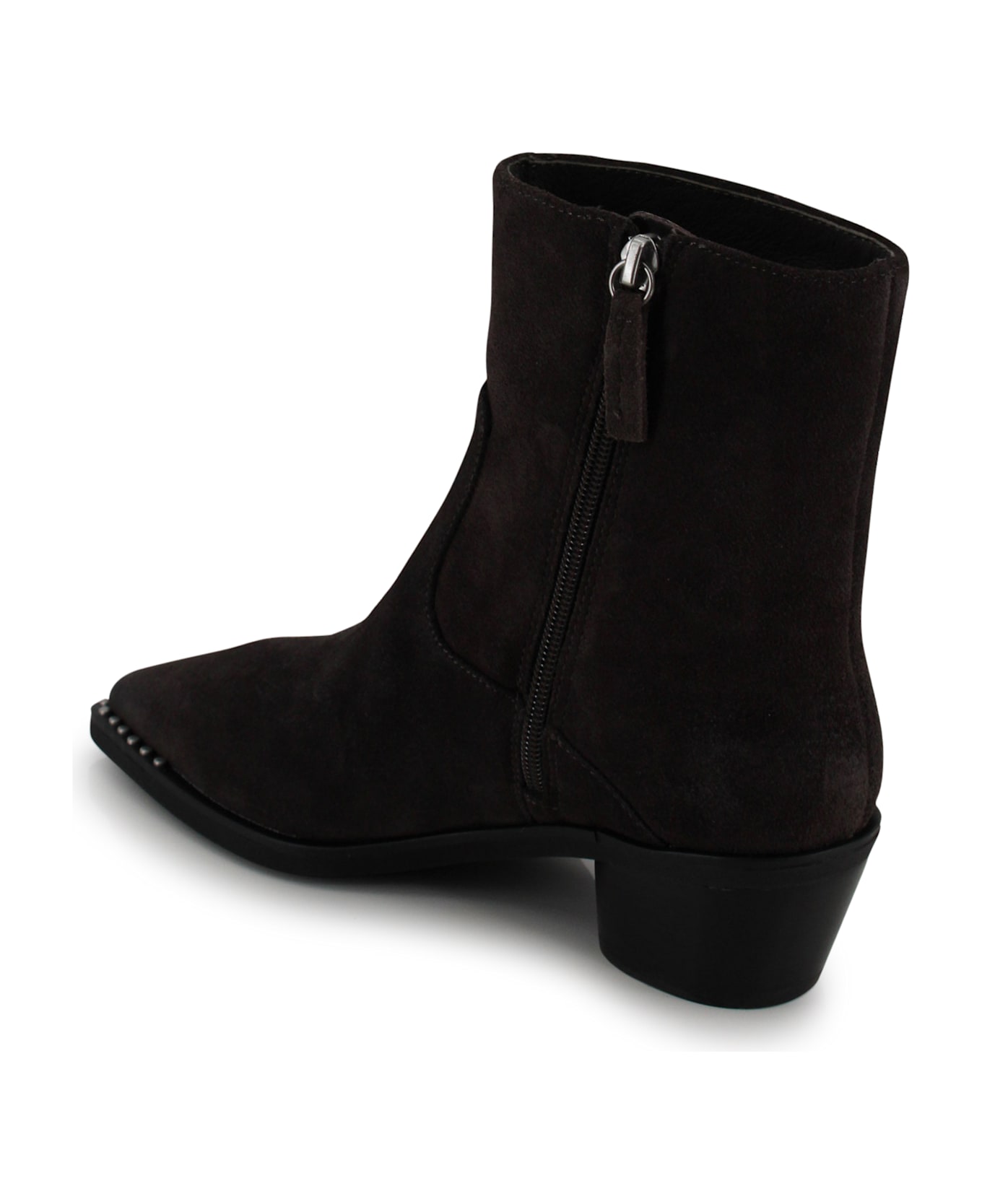 Ash Suede Ankle Boots. - Suede