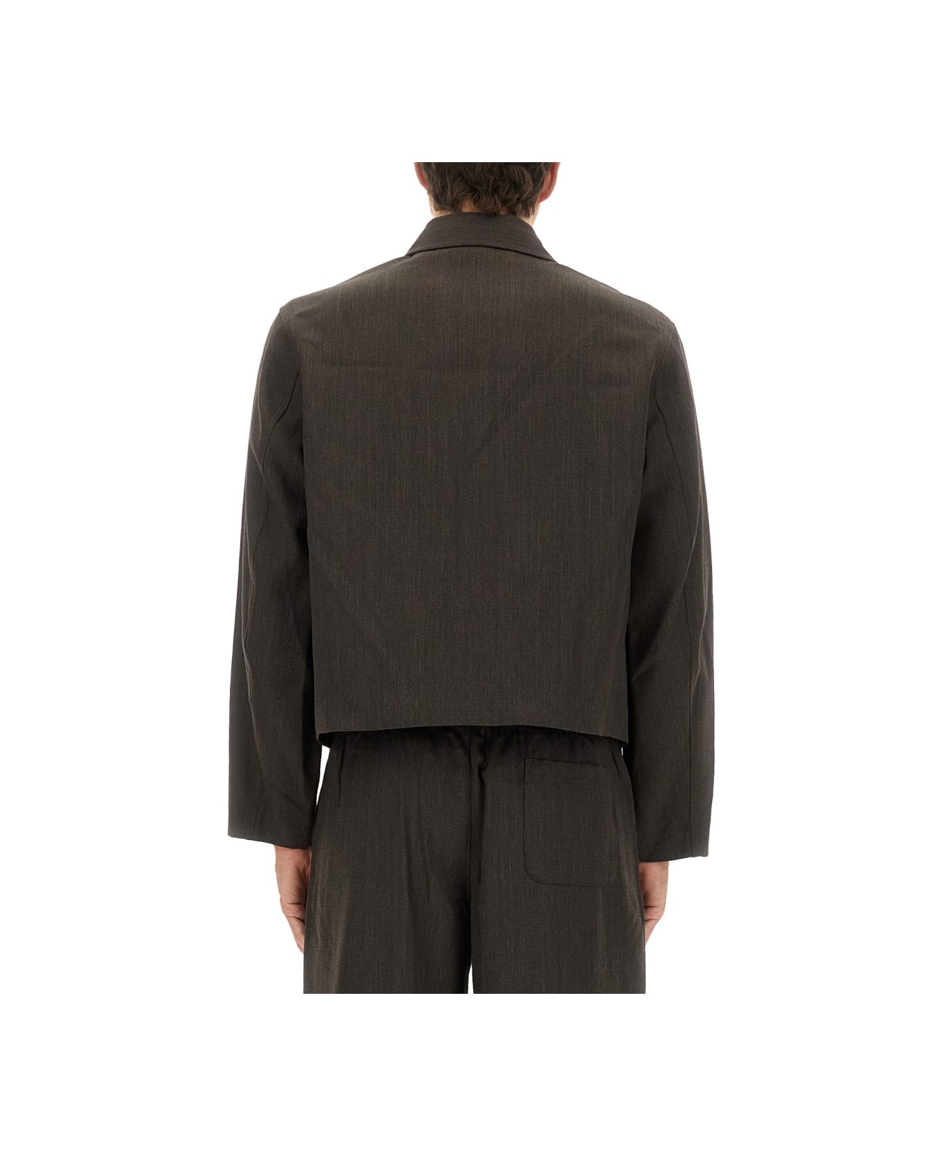 Our Legacy Mini Wool Jacket - BROWN