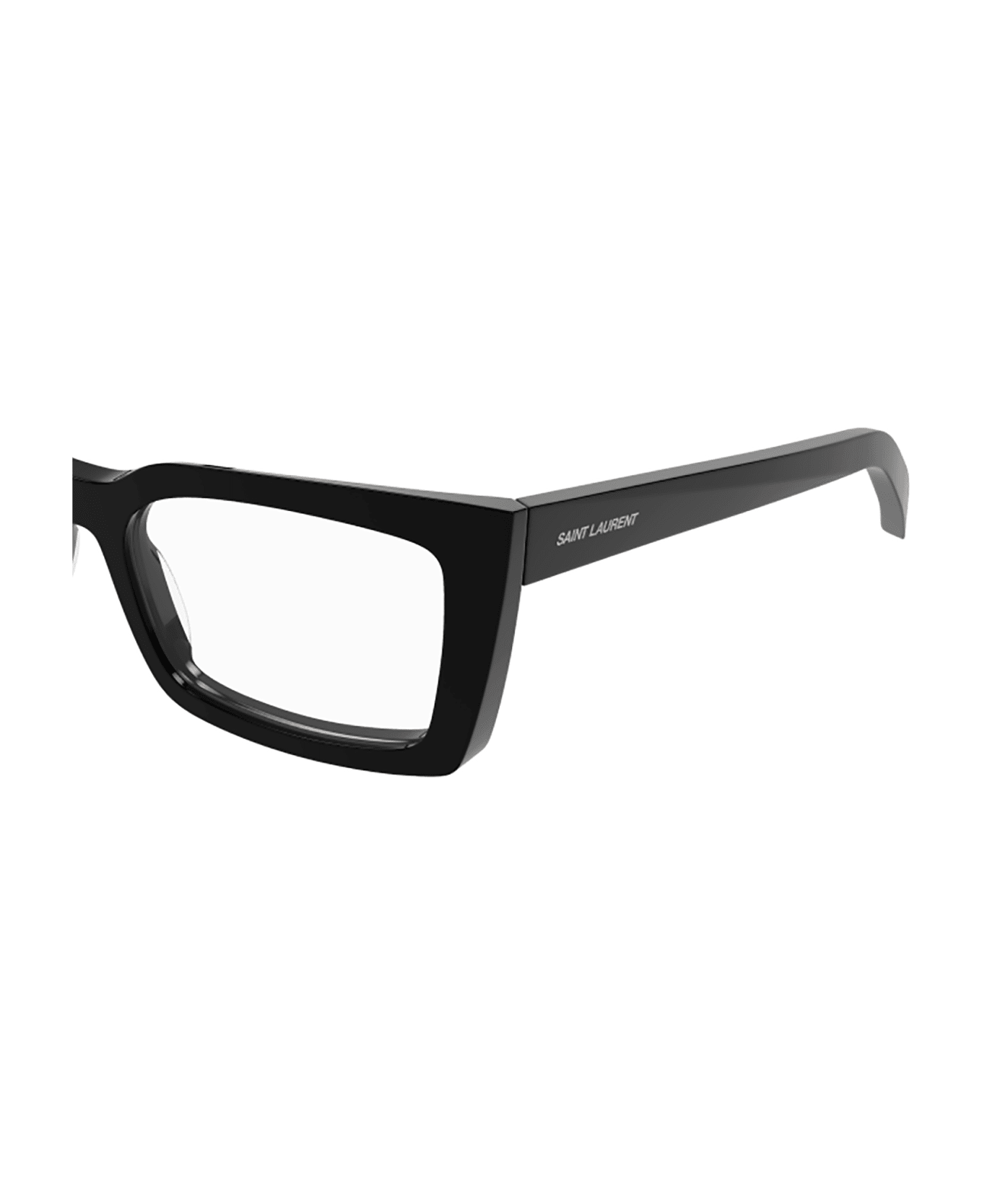 Saint Laurent Eyewear Sl 554 Eyewear - 001 black black transpare