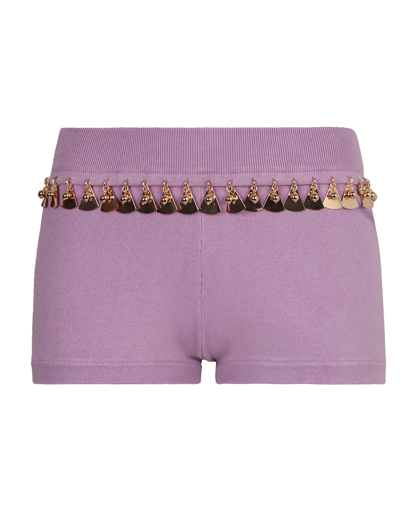 Paco Rabanne Knitted Shorts - Pink
