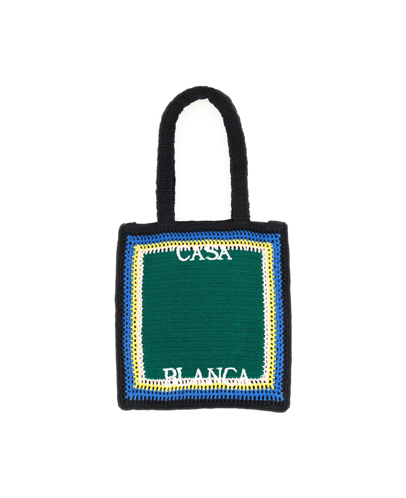 Casablanca Crochet Bag - GREEN