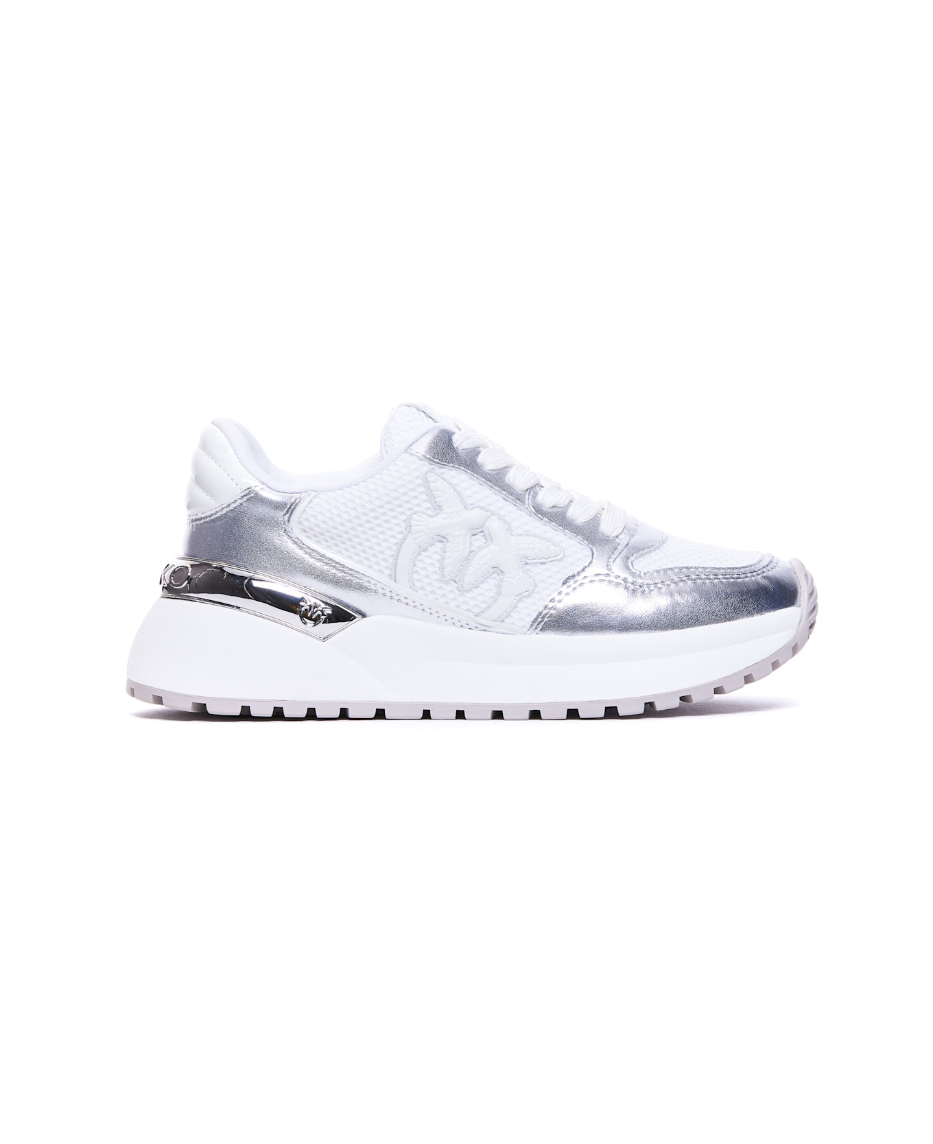 Pinko Gem Sneakers - White