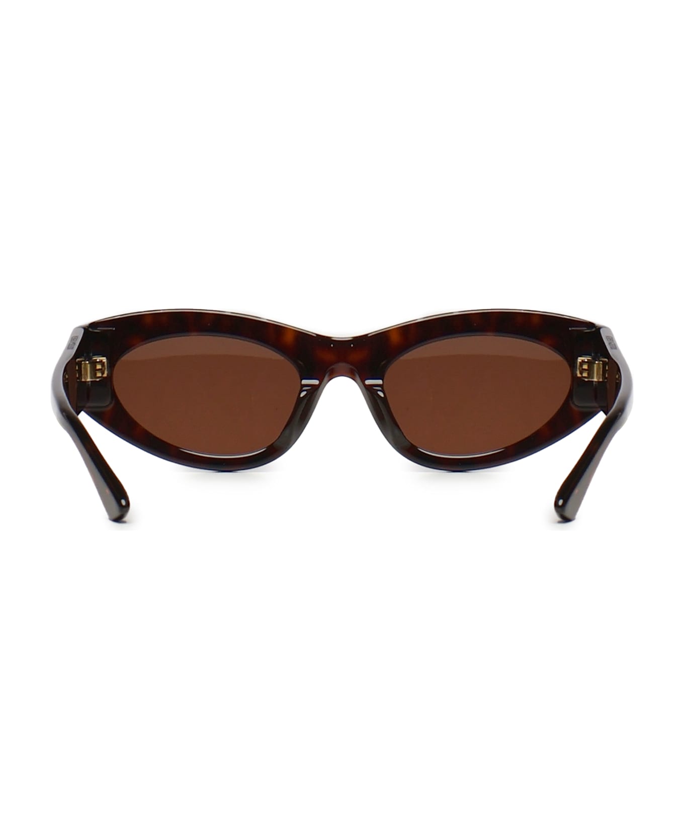 Bottega Veneta Classic Cat Eye Sunglasses - HAVANA-HAVANA-GREY