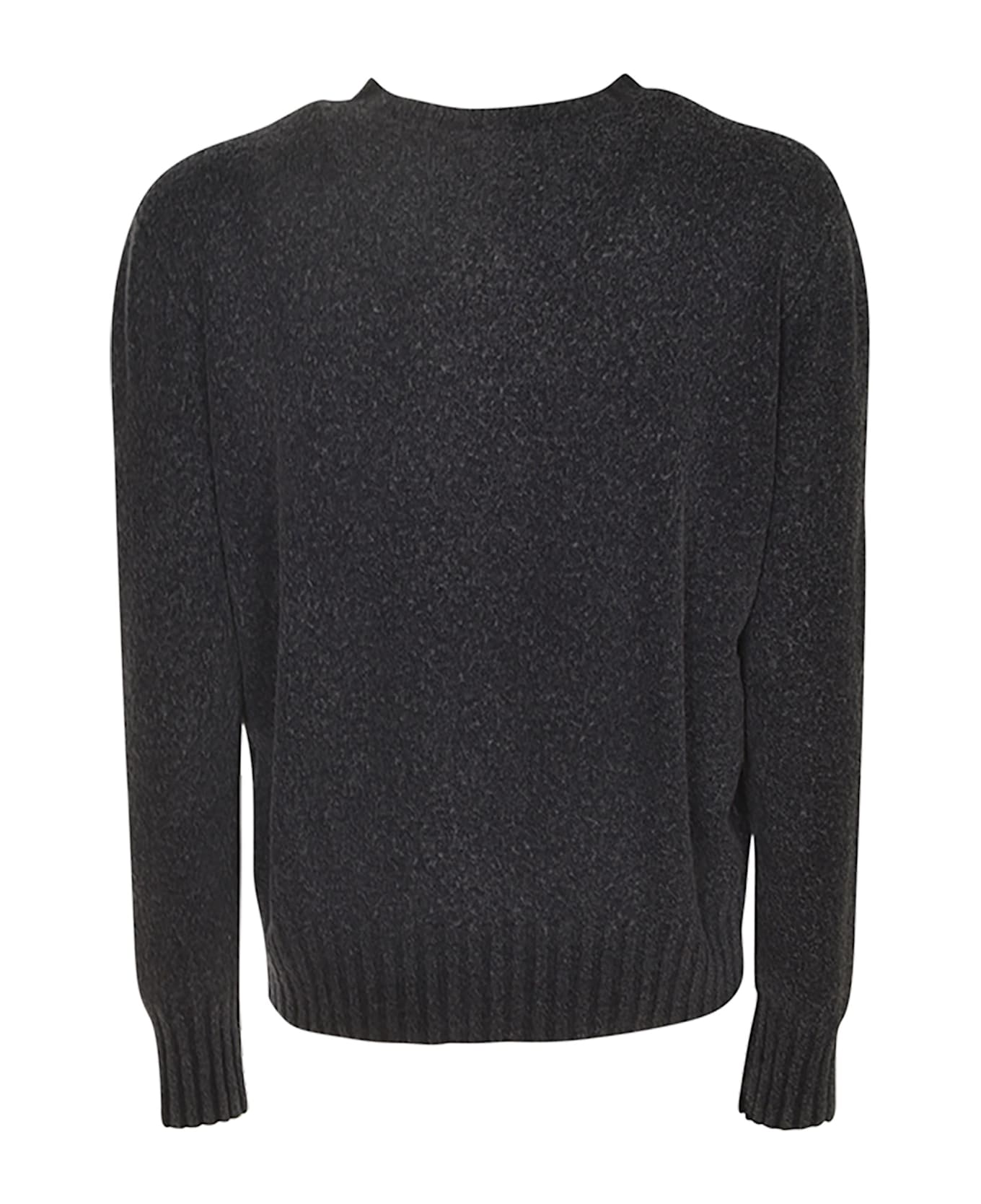 Avant Toi Round Neck Sweater - Navy