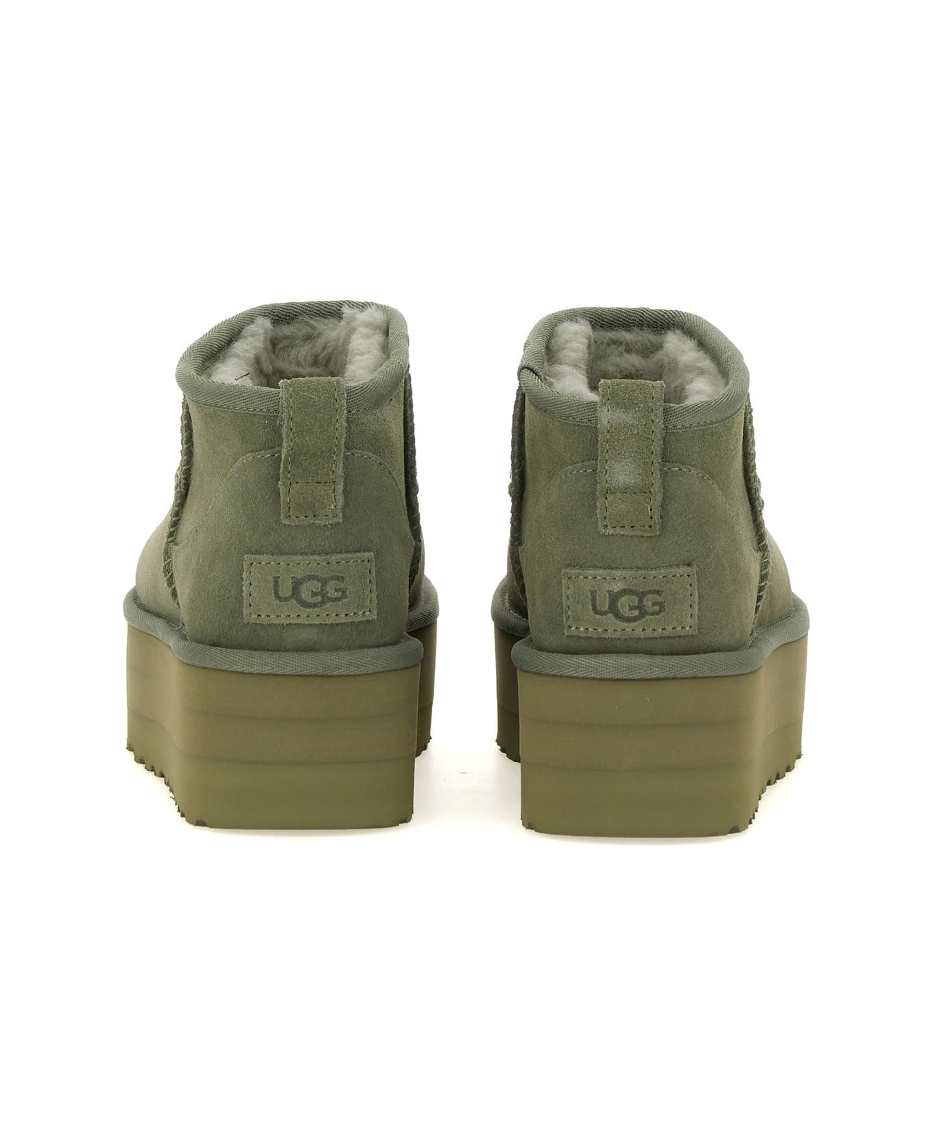 UGG Classic Ultra Mini Boot With Platform - Green