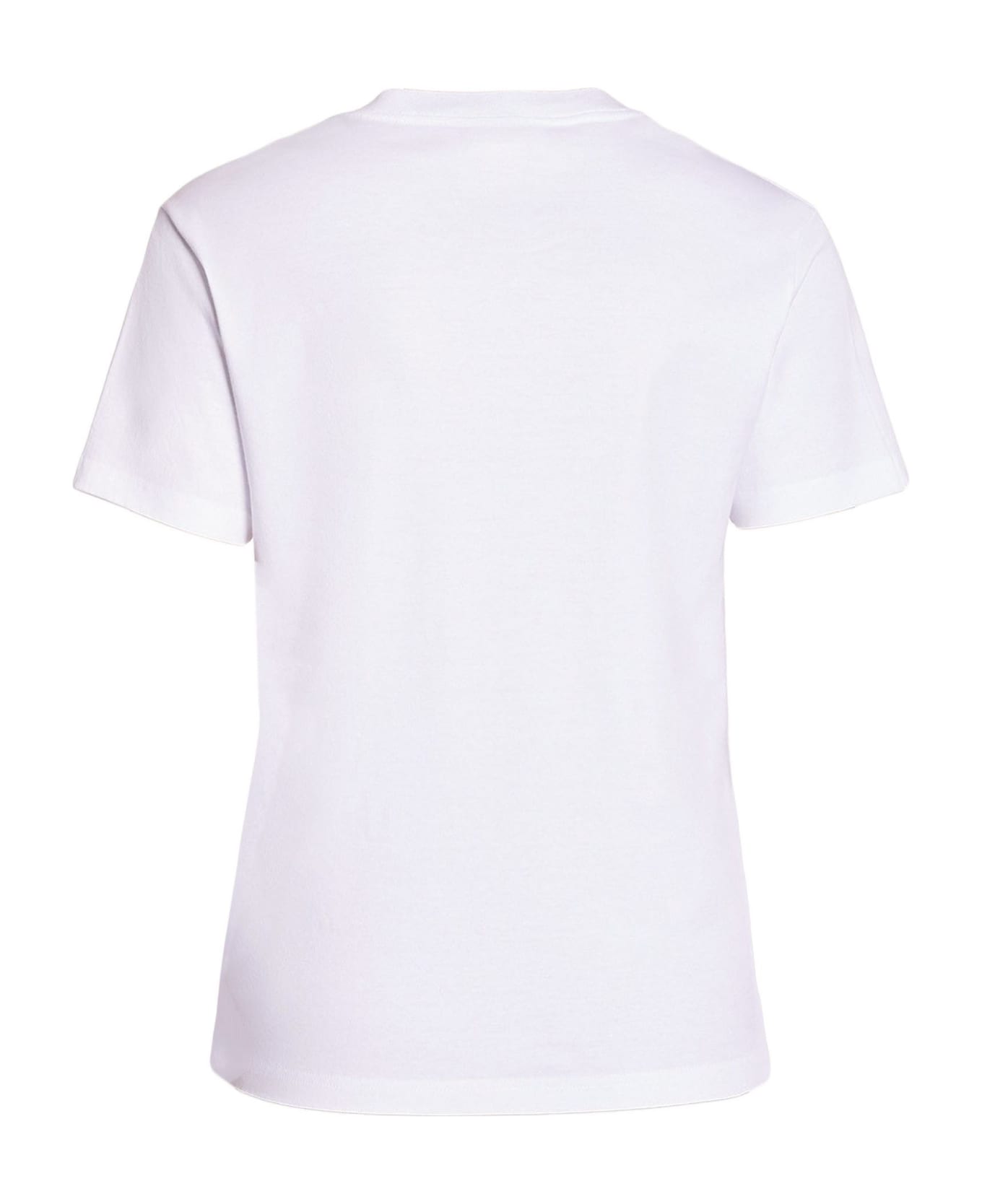 Lanvin T-shirt With Logo - Optic White Tシャツ