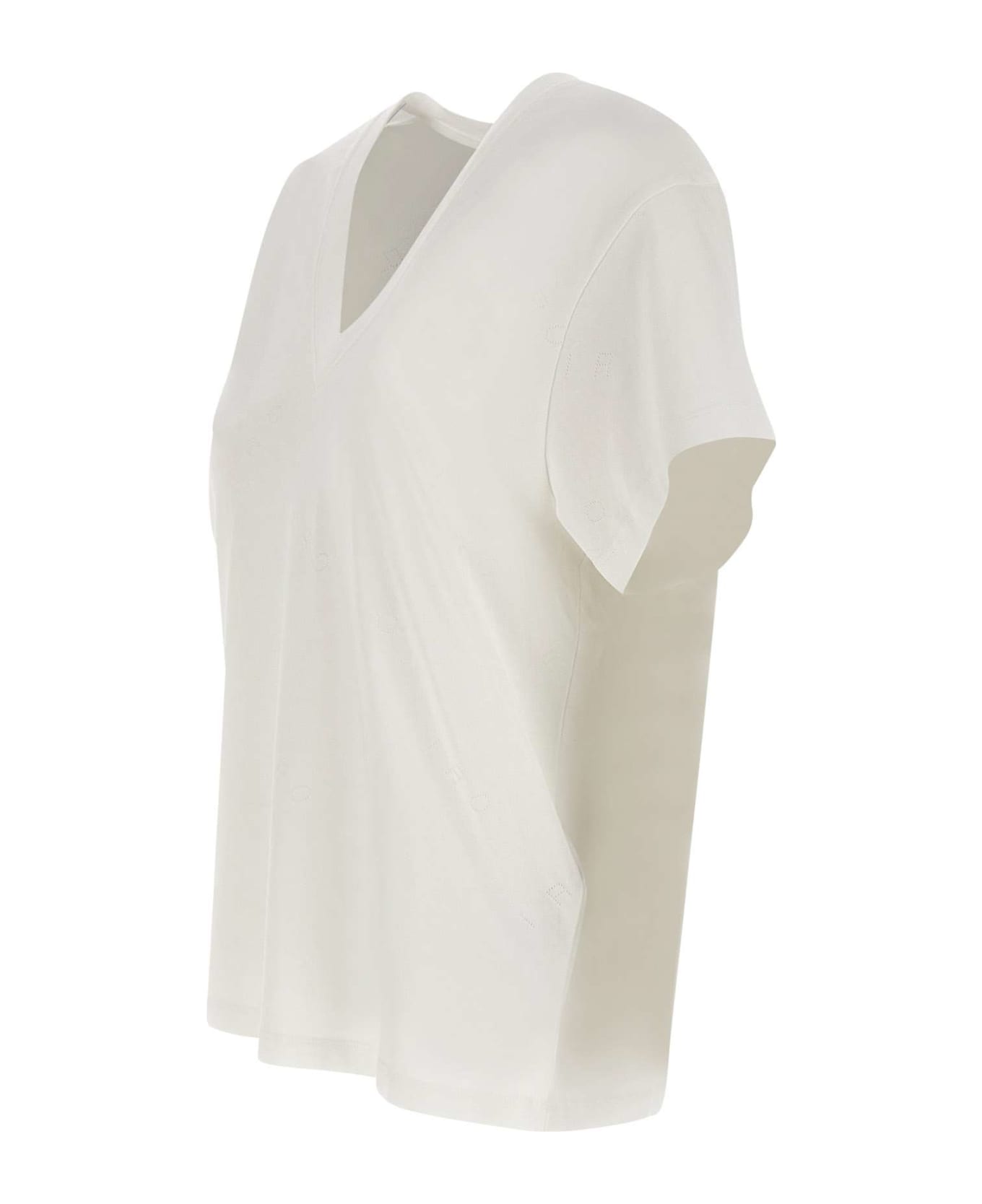 IRO "jolia" Cotton T-shirt - WHITE