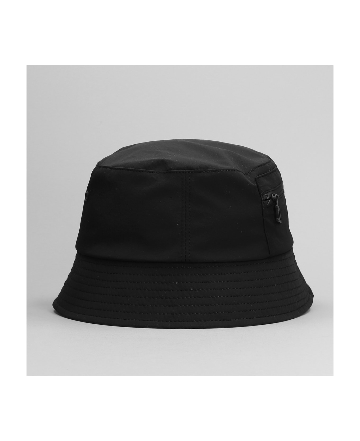 Christian Louboutin Bobiviz Hats In Black Nylon - black