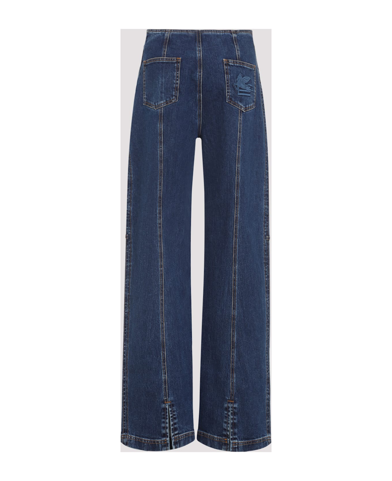 Etro Denim Jeans - Azzurri Blu Melange