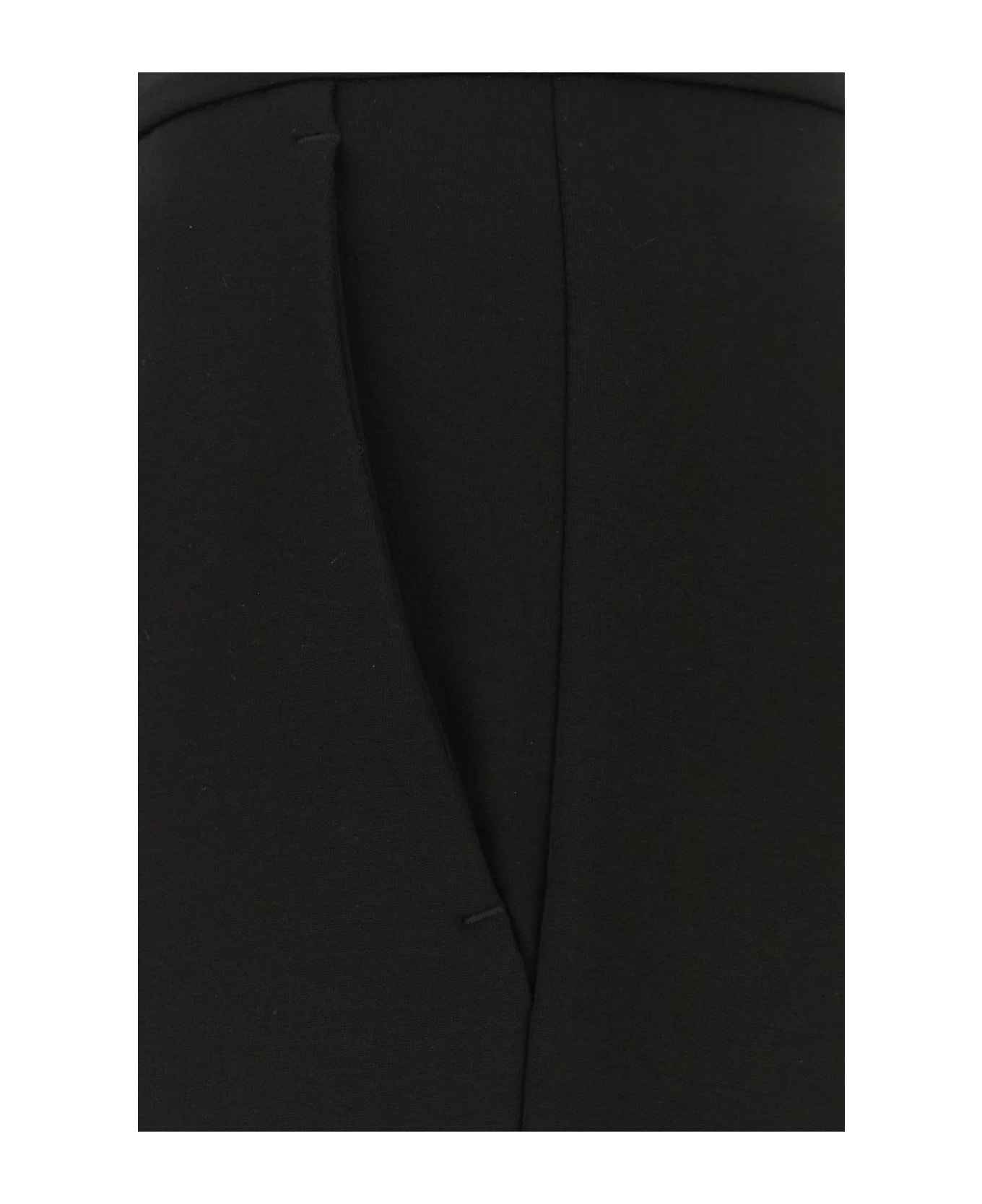 Max Mara Black Stretch Viscose Blend Pegno Pant - C