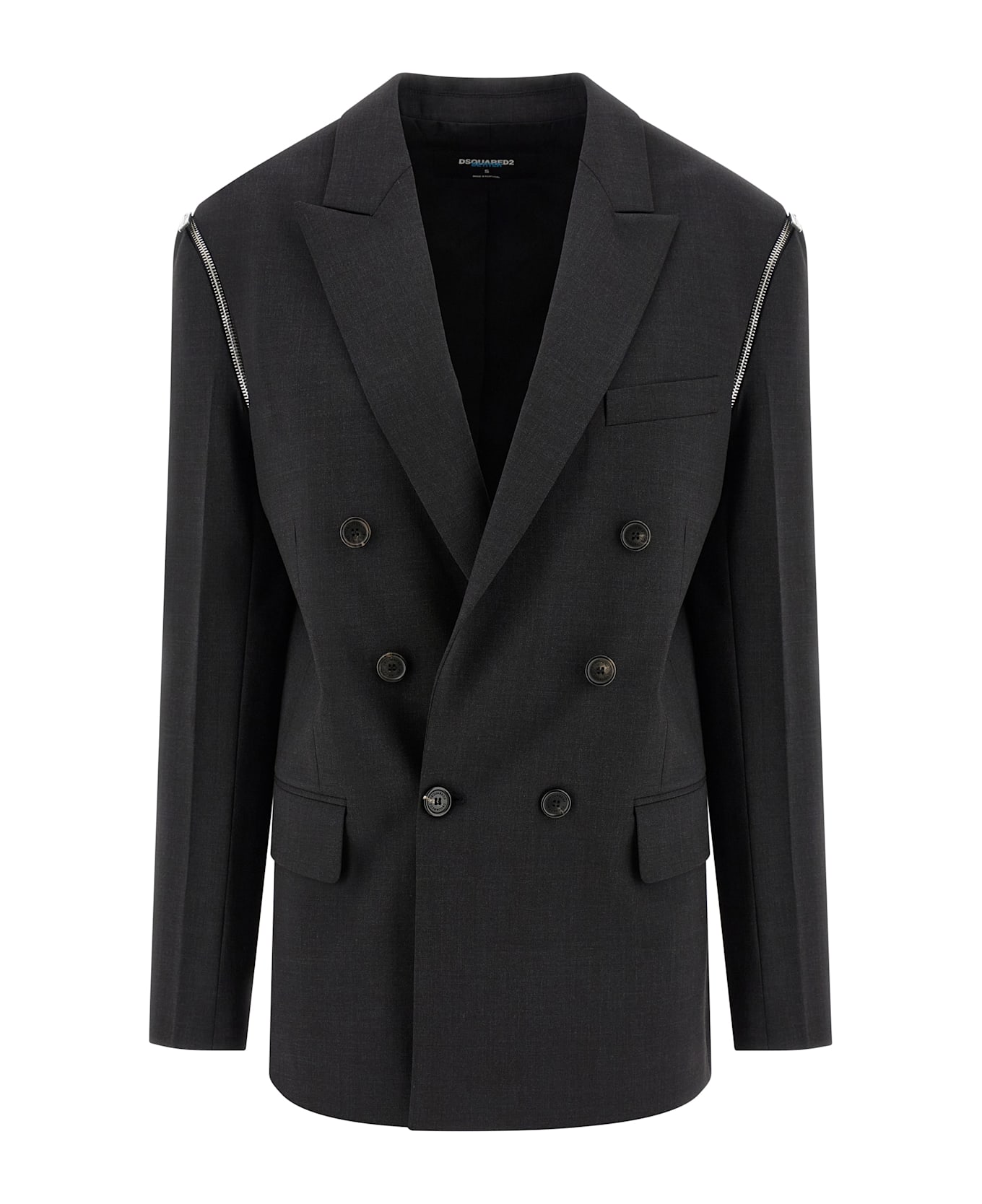 Dsquared2 Bettter X Dsquared2 'transformer' Blazer - Gray