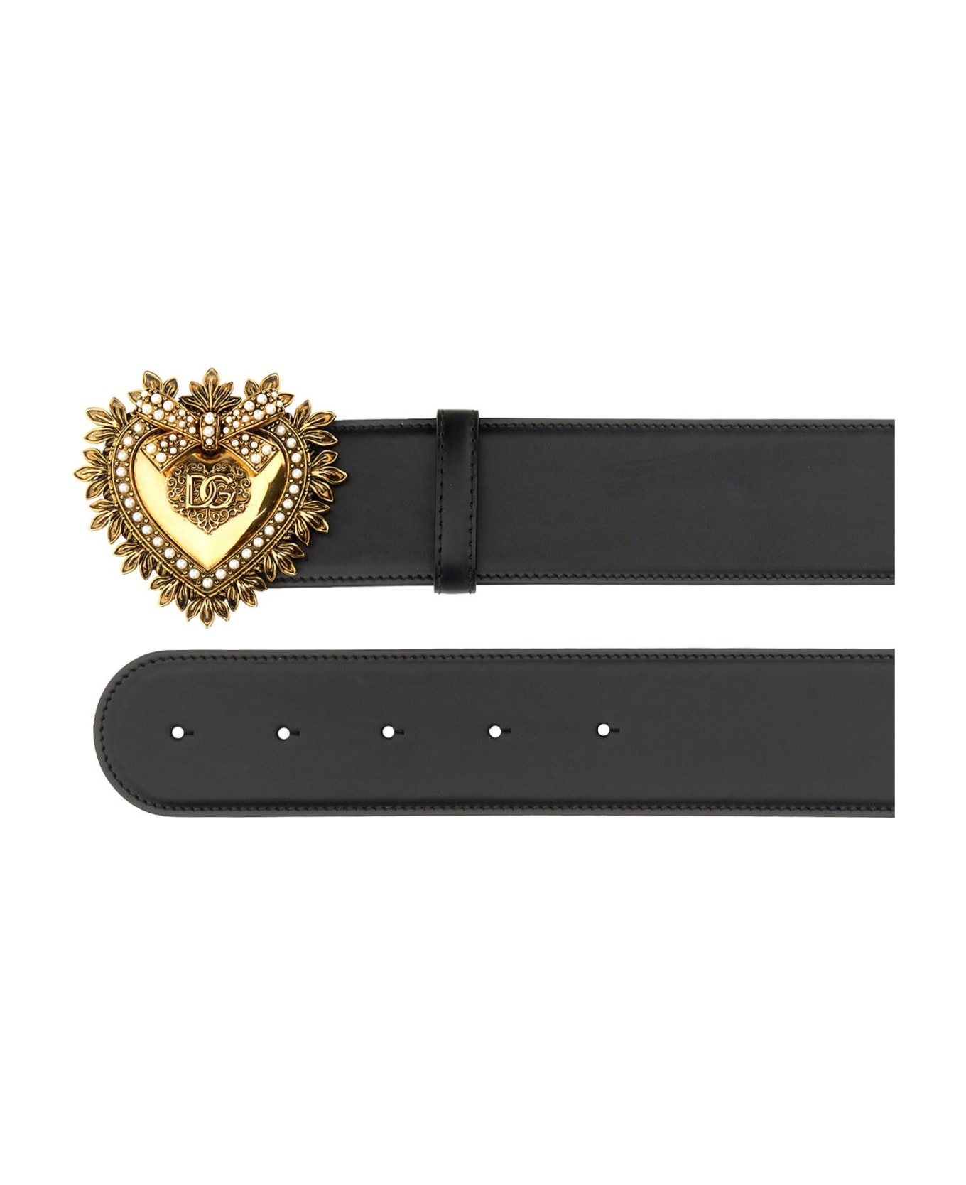 Dolce & Gabbana Devotion Belt - NERO
