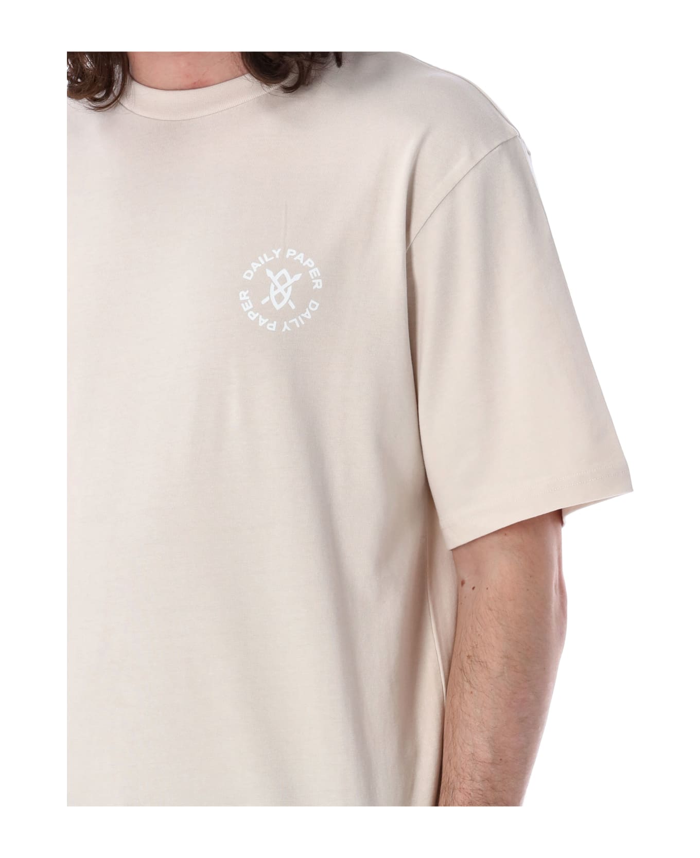 Daily Paper Circle T-shirt - MOONSTRACK BEIGE