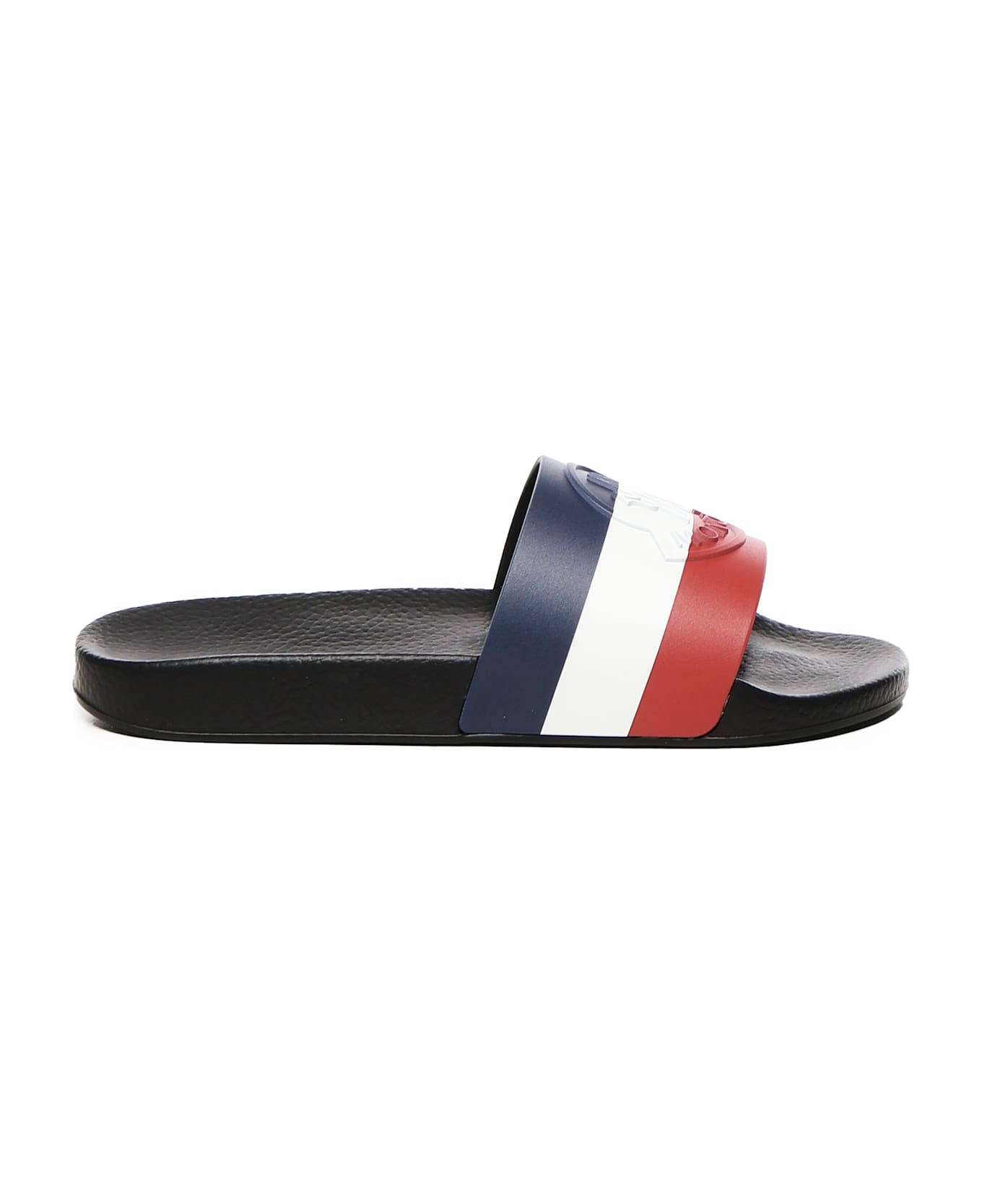 Moncler Basile Rubber Slide - Black