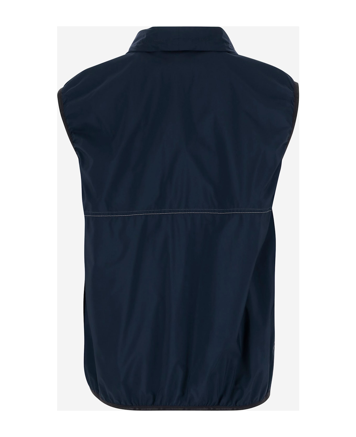 And Wander Winter Vest With Logo - Blue
