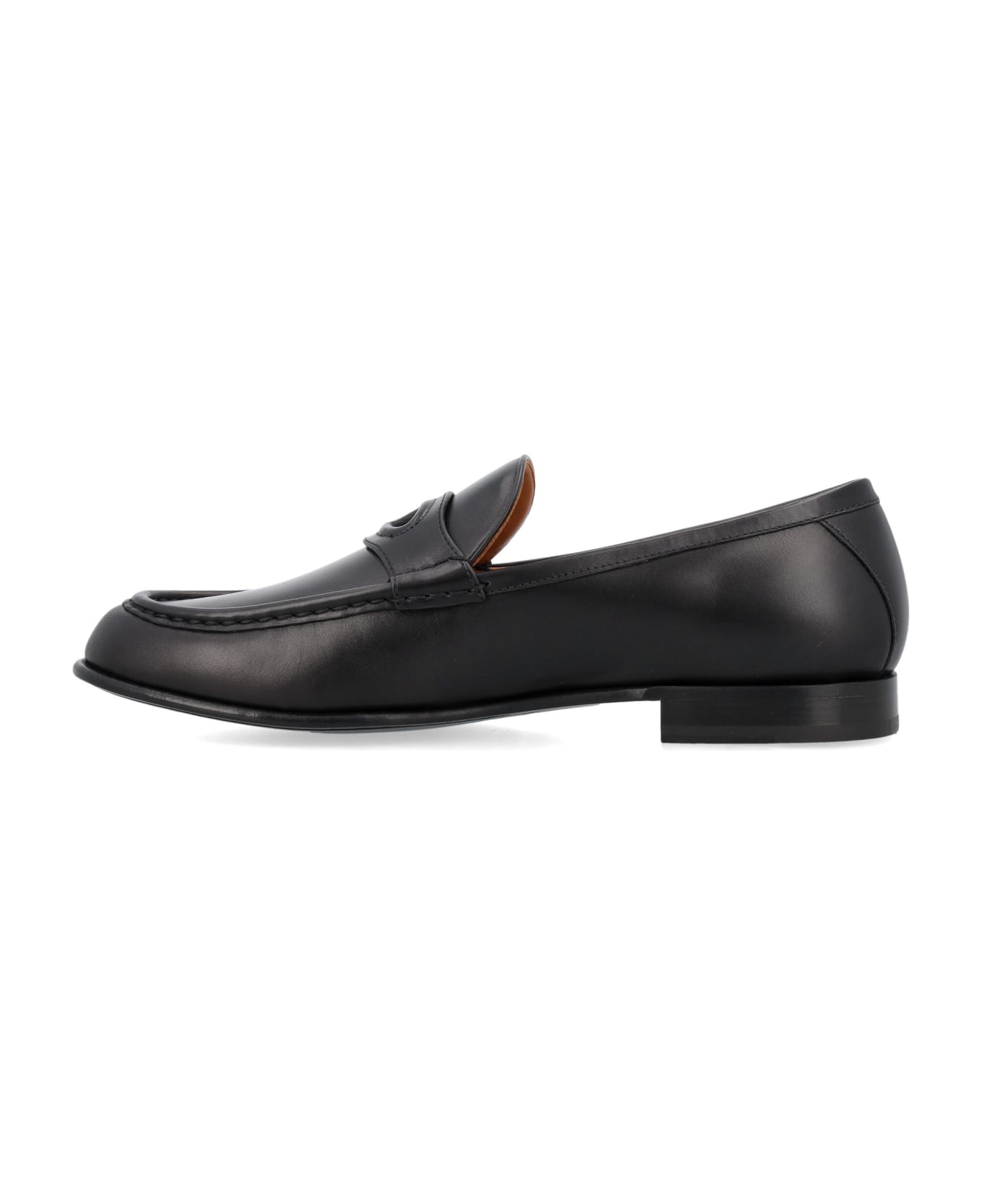 Valentino Garavani New Vlogo Signature Loafers - BLACK