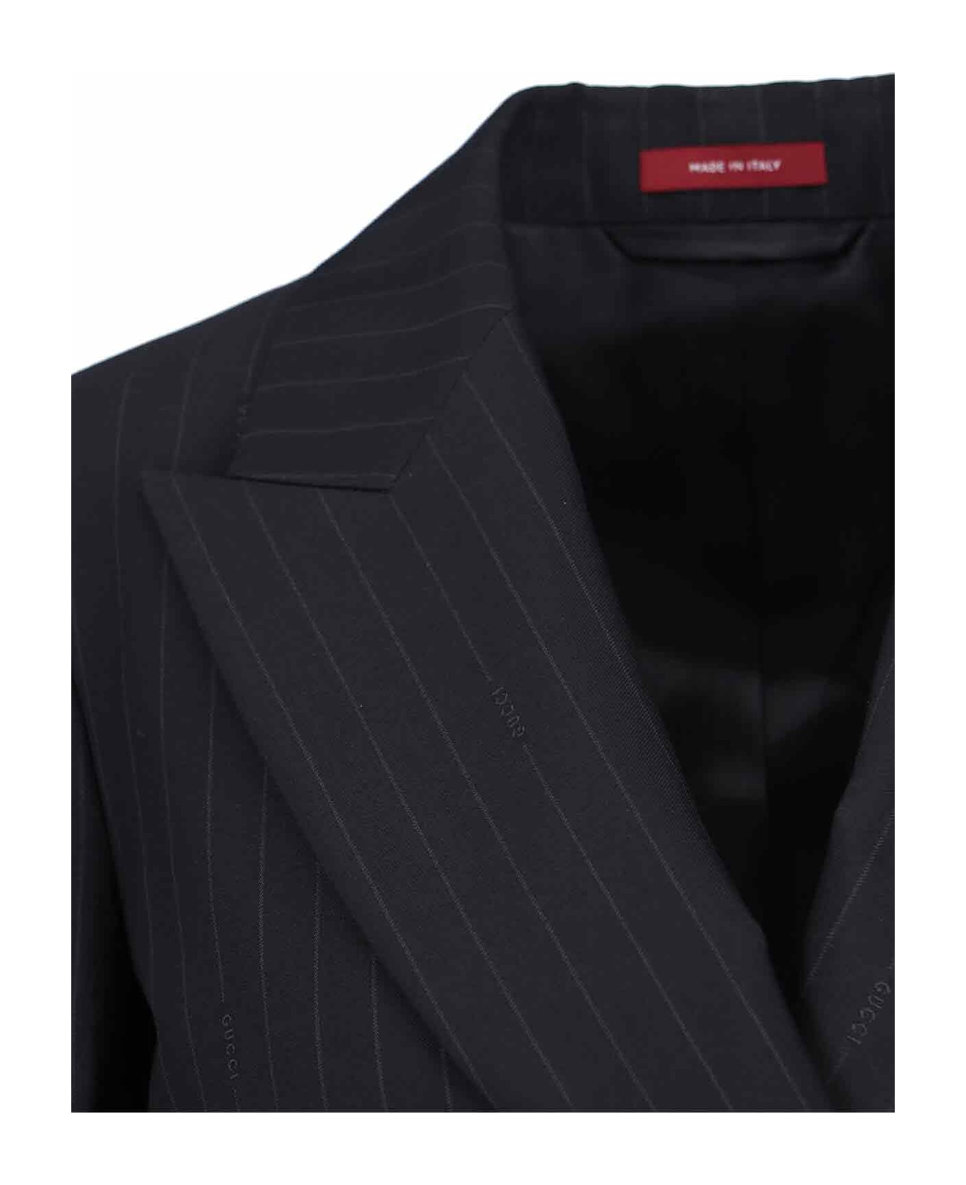 Gucci Double-breasted Blazer - Black  