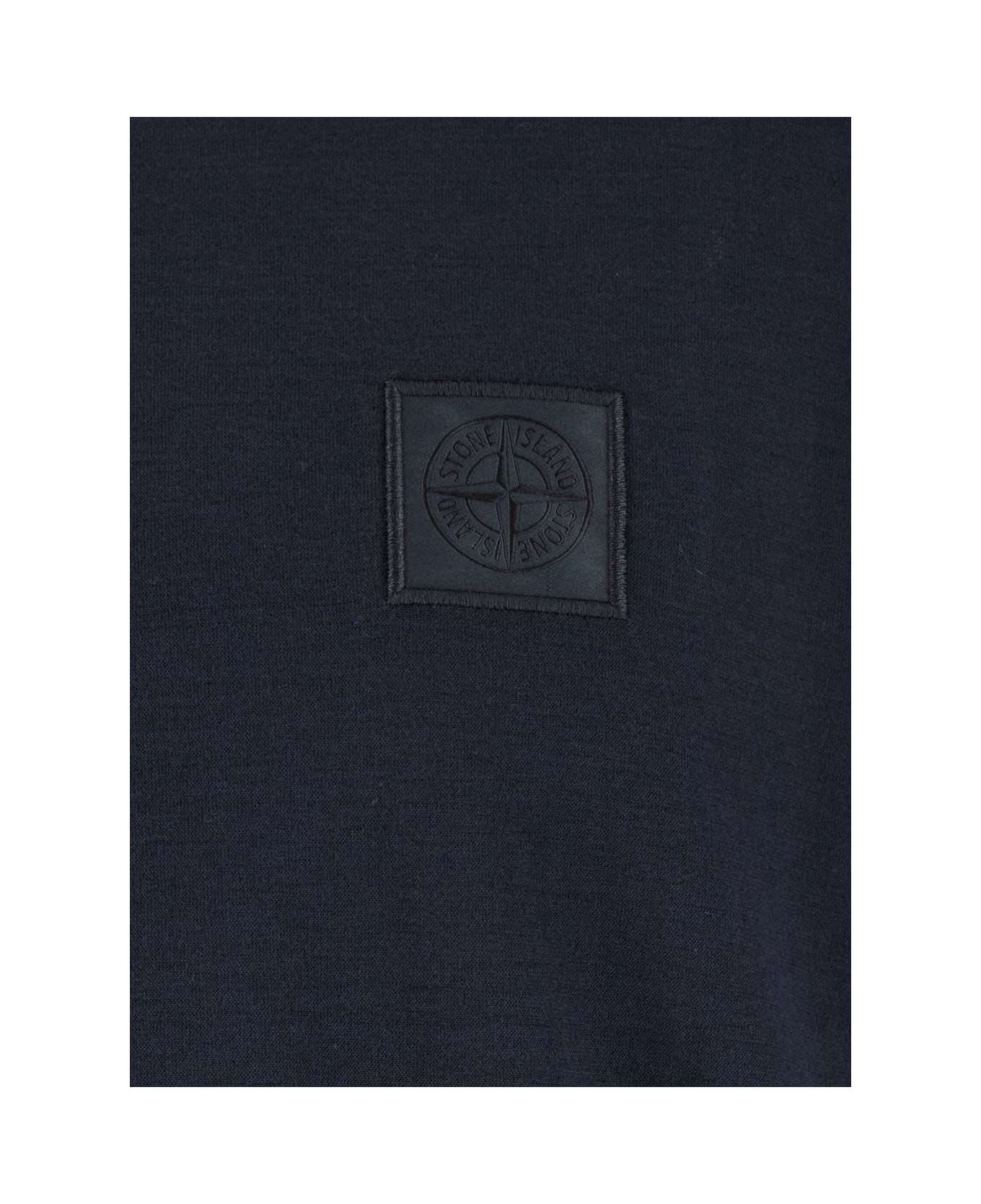 Stone Island Crewneck T-shirt - Blu