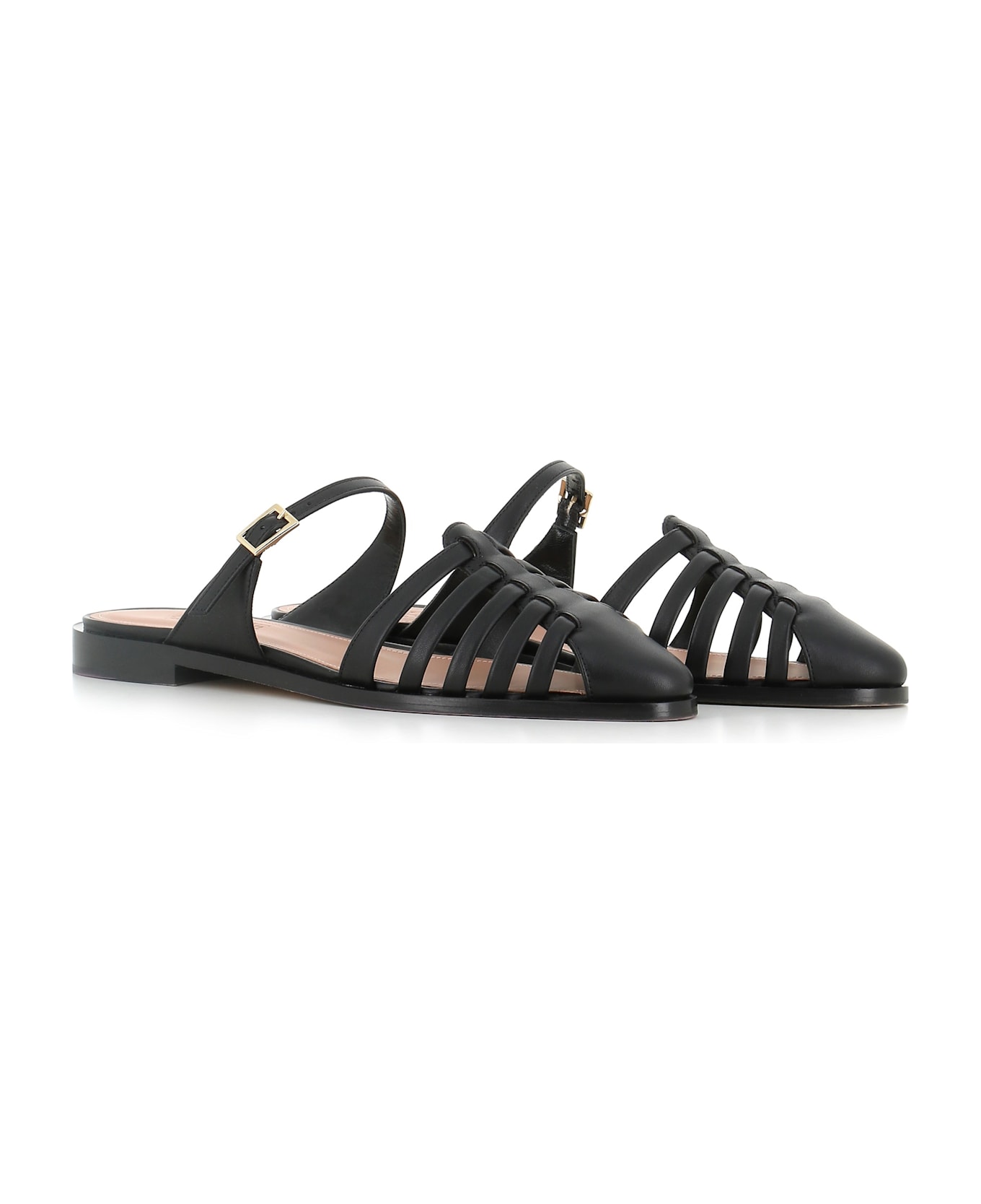Malone Souliers Fisherman Sabot Eleonora 10-1 - Black