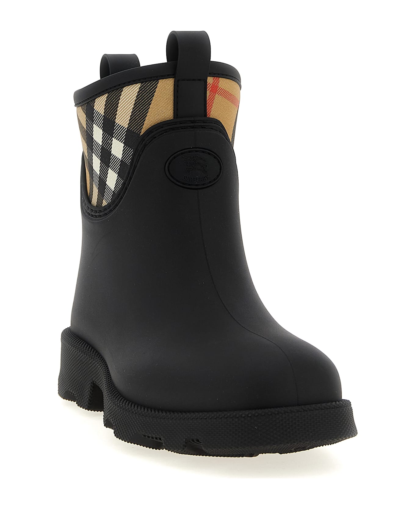 Burberry 
marsh Stamp
 Ankle Boots - Black  