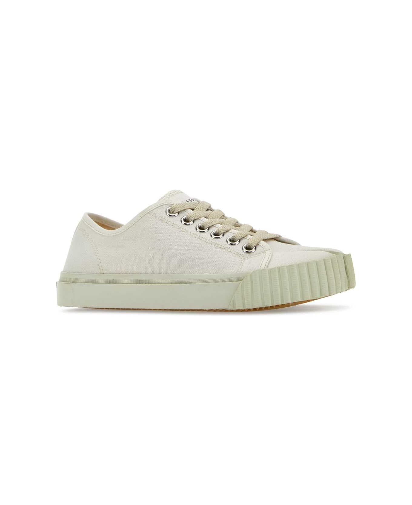 Maison Margiela White Canvas Tabi Sneakers - T1003