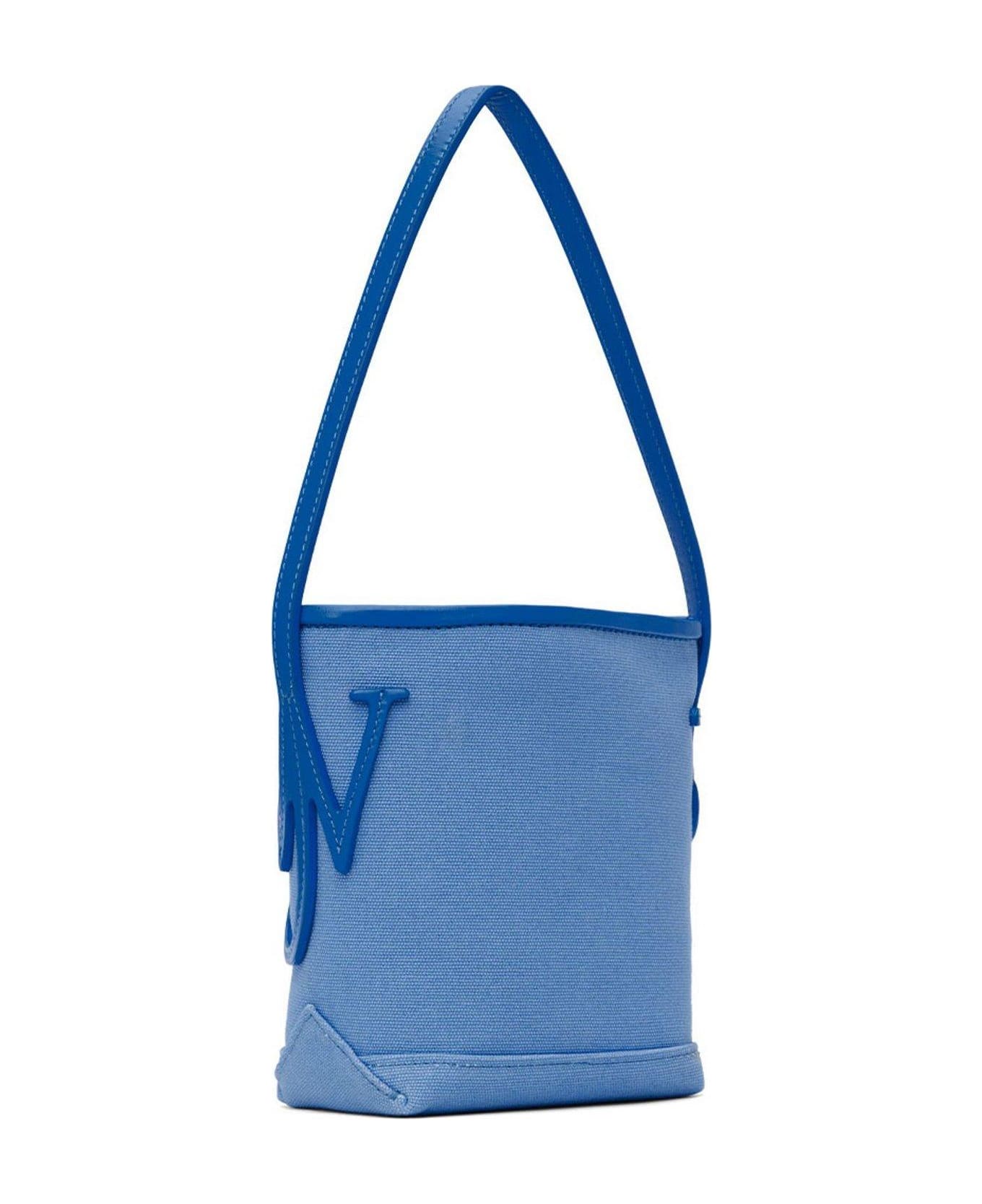 J.W. Anderson Mini Anchor Hobo Handle Bag - Gnawed Blue