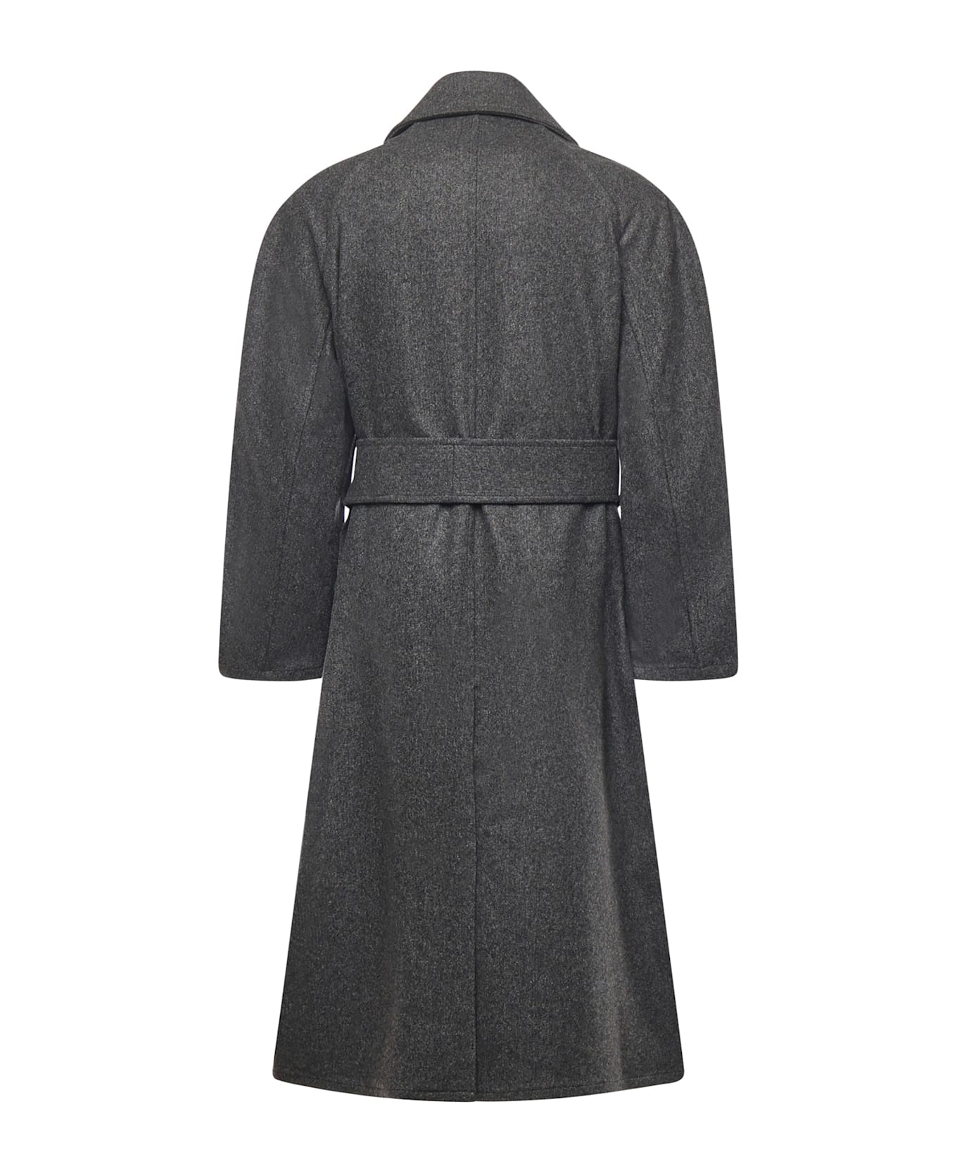 Jacquemus "le Manteau Citta" Wool Coat - Grey