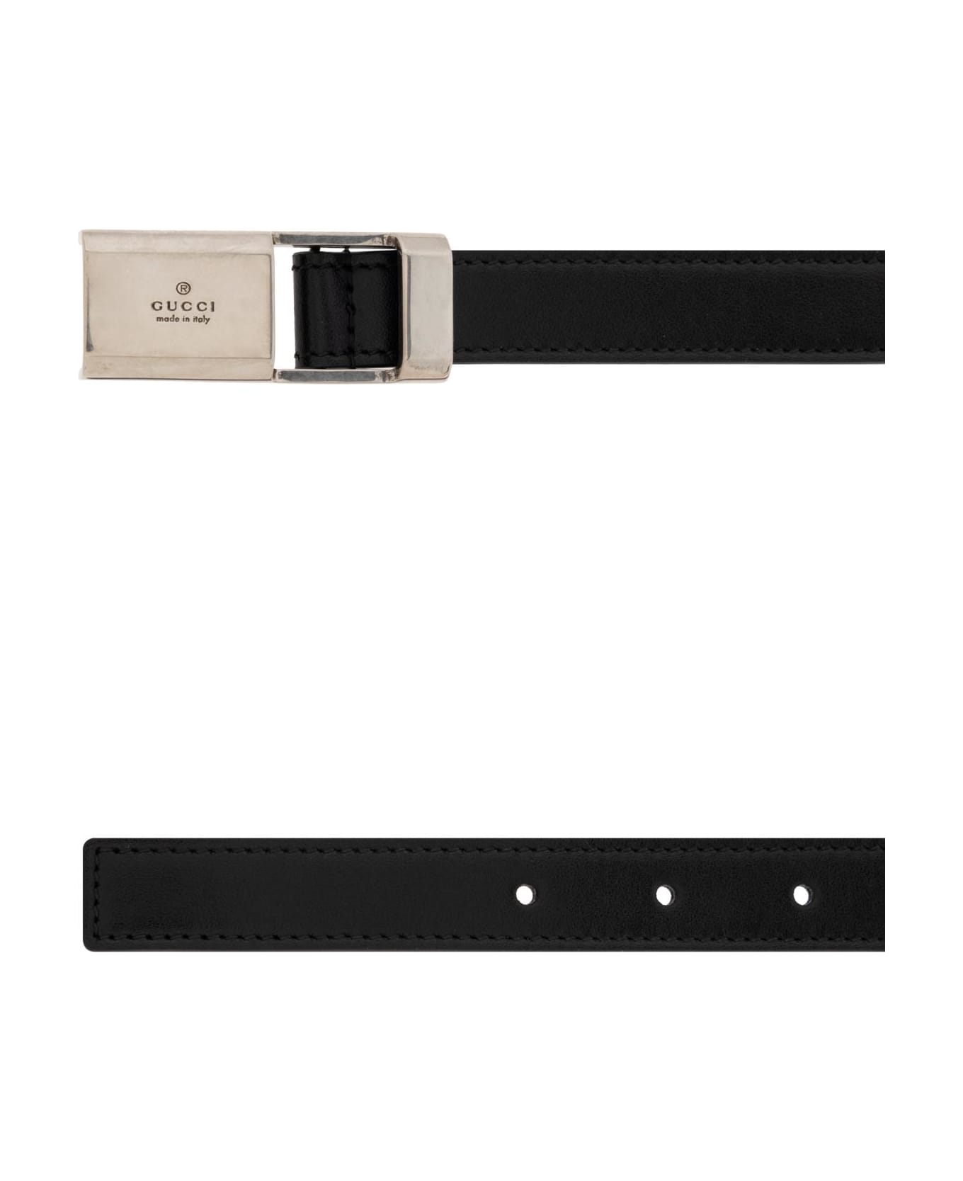 Gucci Leather Belt - BLACK