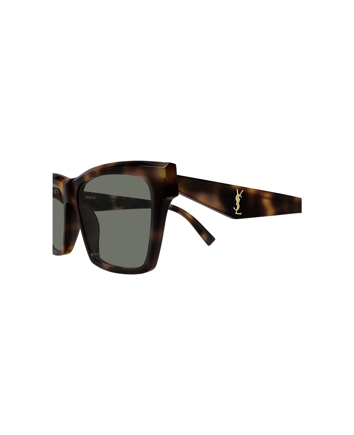 Saint Laurent Eyewear SL M104 Sunglasses - Havana Havana Green