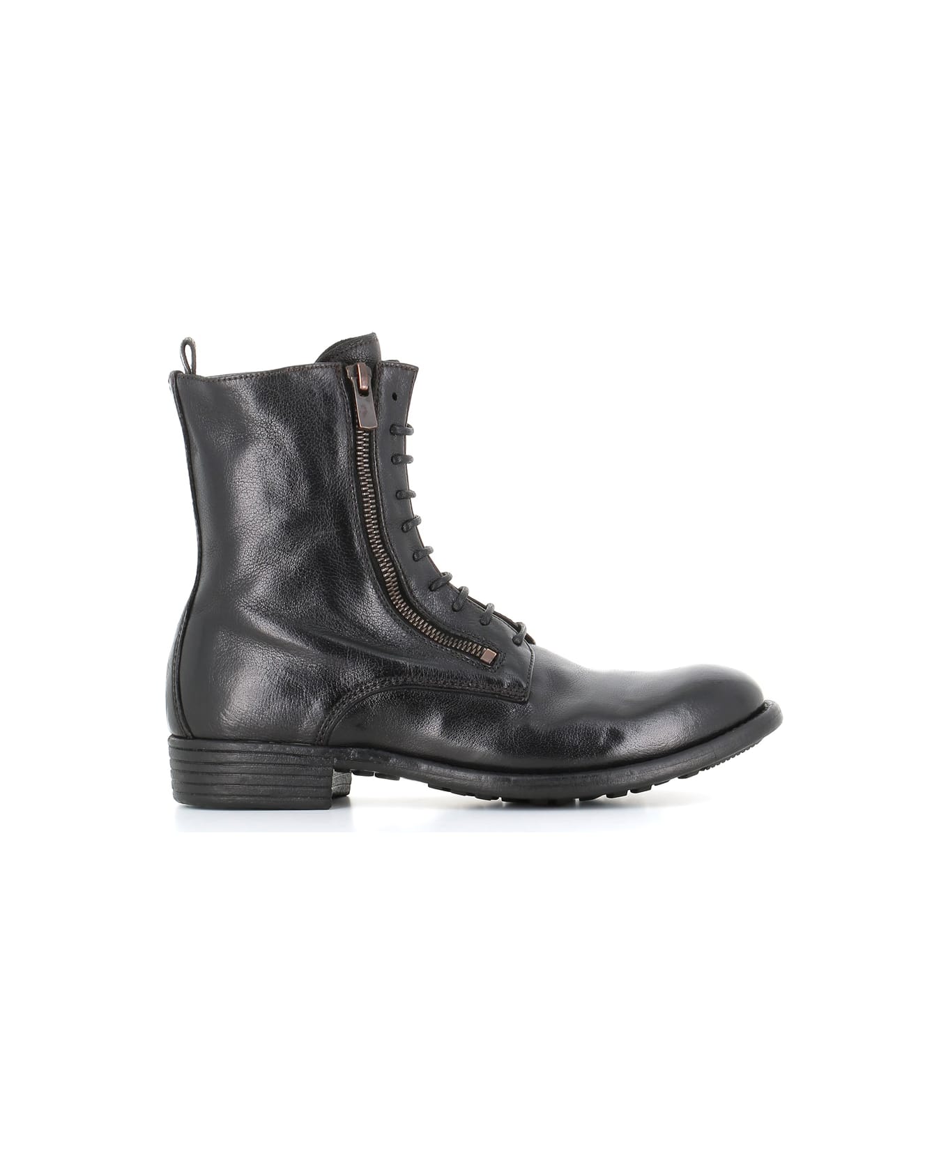 Officine Creative Lace-up Boot Calixte/051 - Black ブーツ