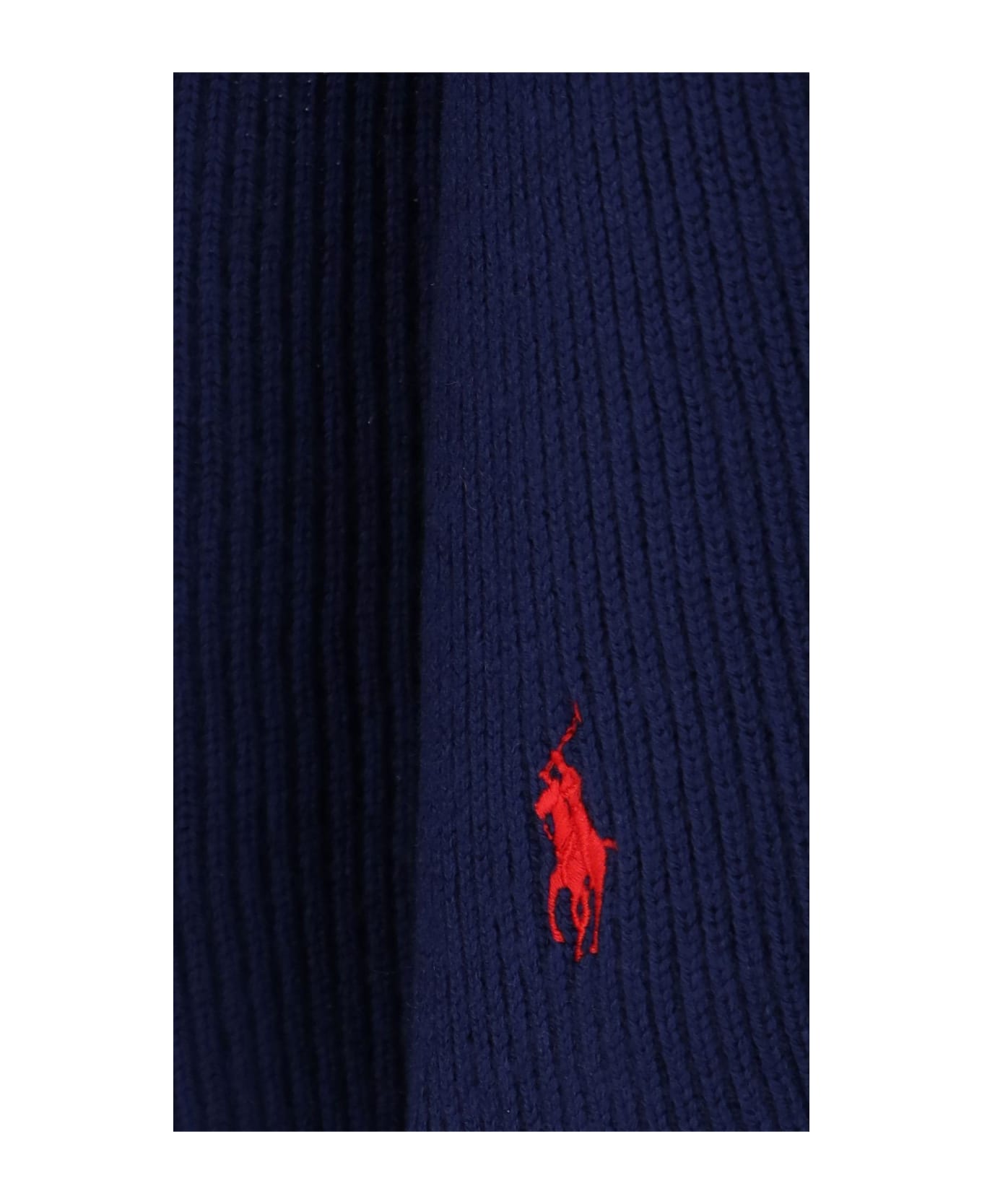 Polo Ralph Lauren Wool Scarf Scarf - Blue