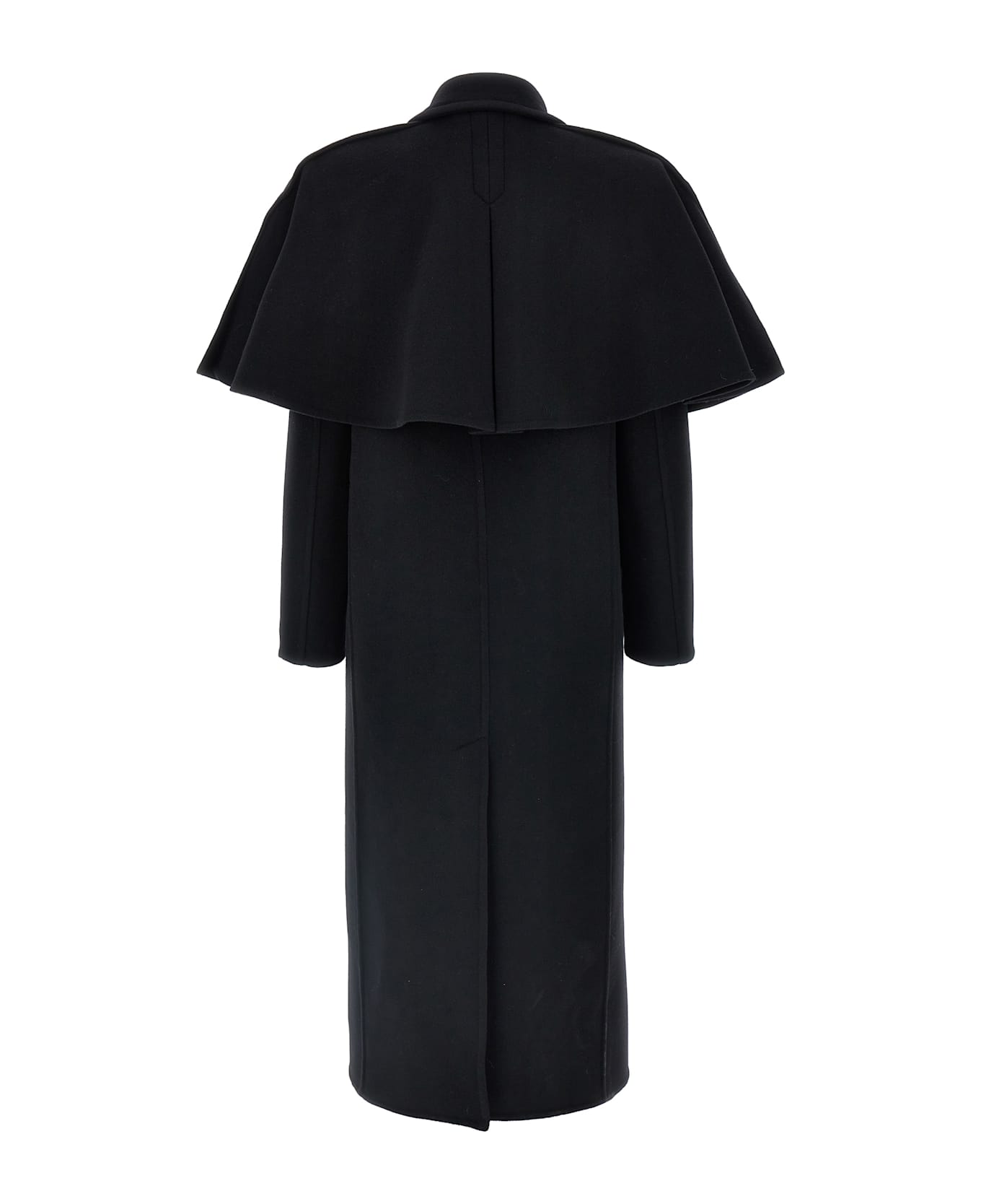 Chloé Cape Coat - Black  