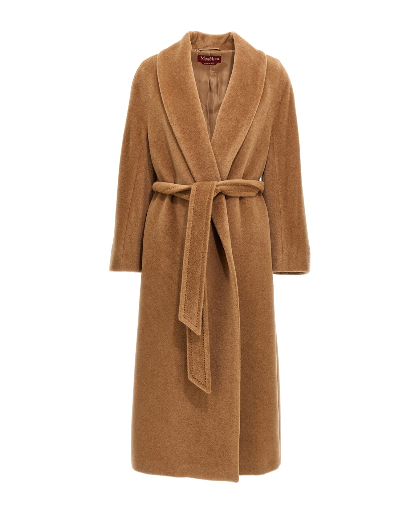 Max Mara Studio 'usa' Coat - Beige