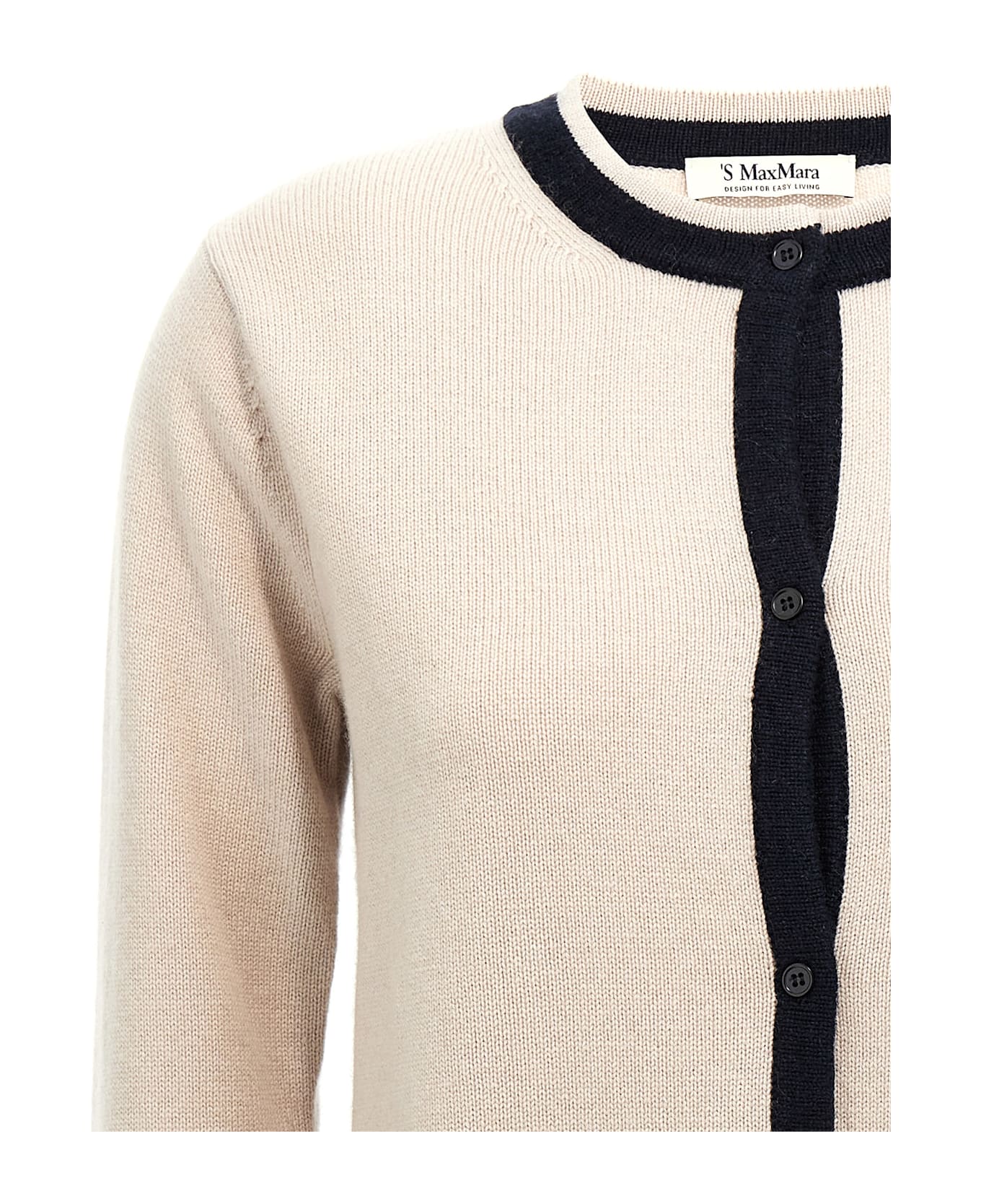 'S Max Mara 'ere' Cardigan - Beige