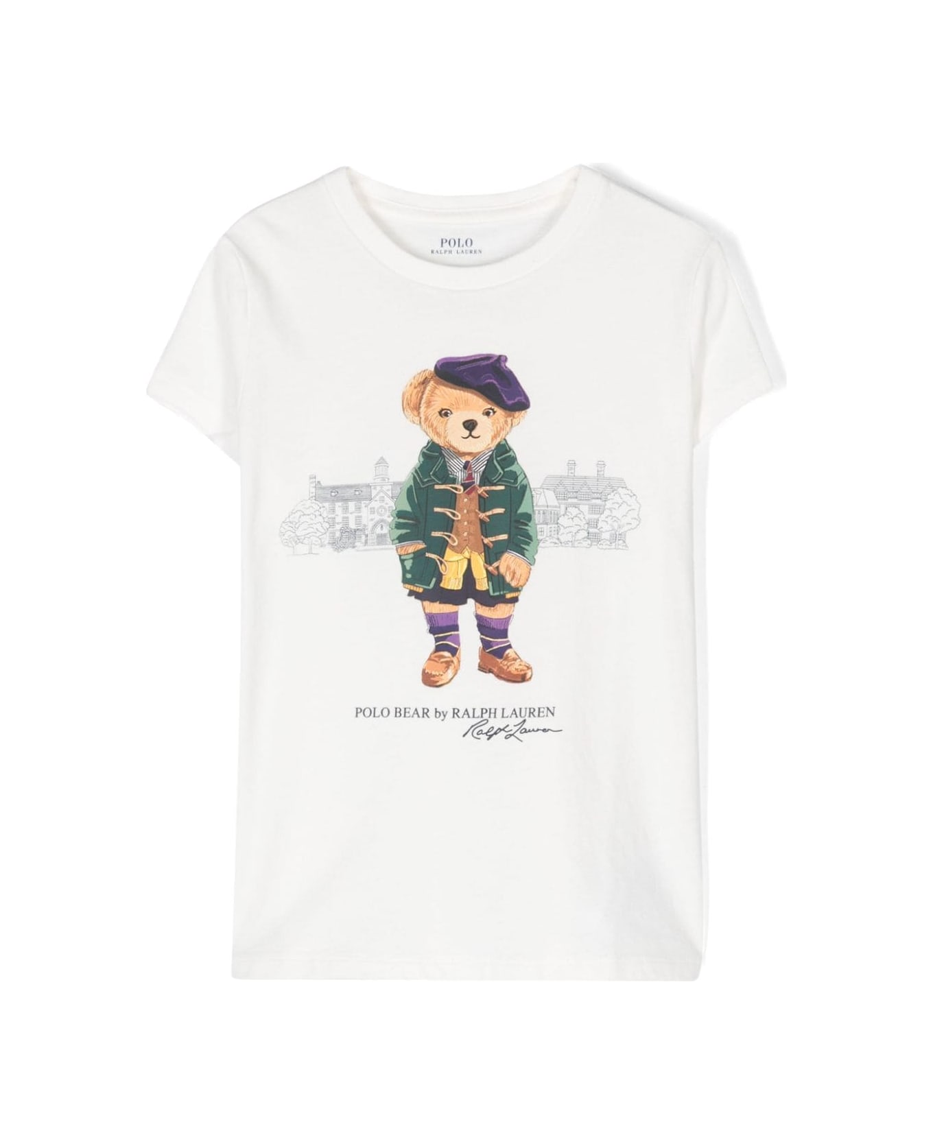 Ralph Lauren White Girl T-shirt - White