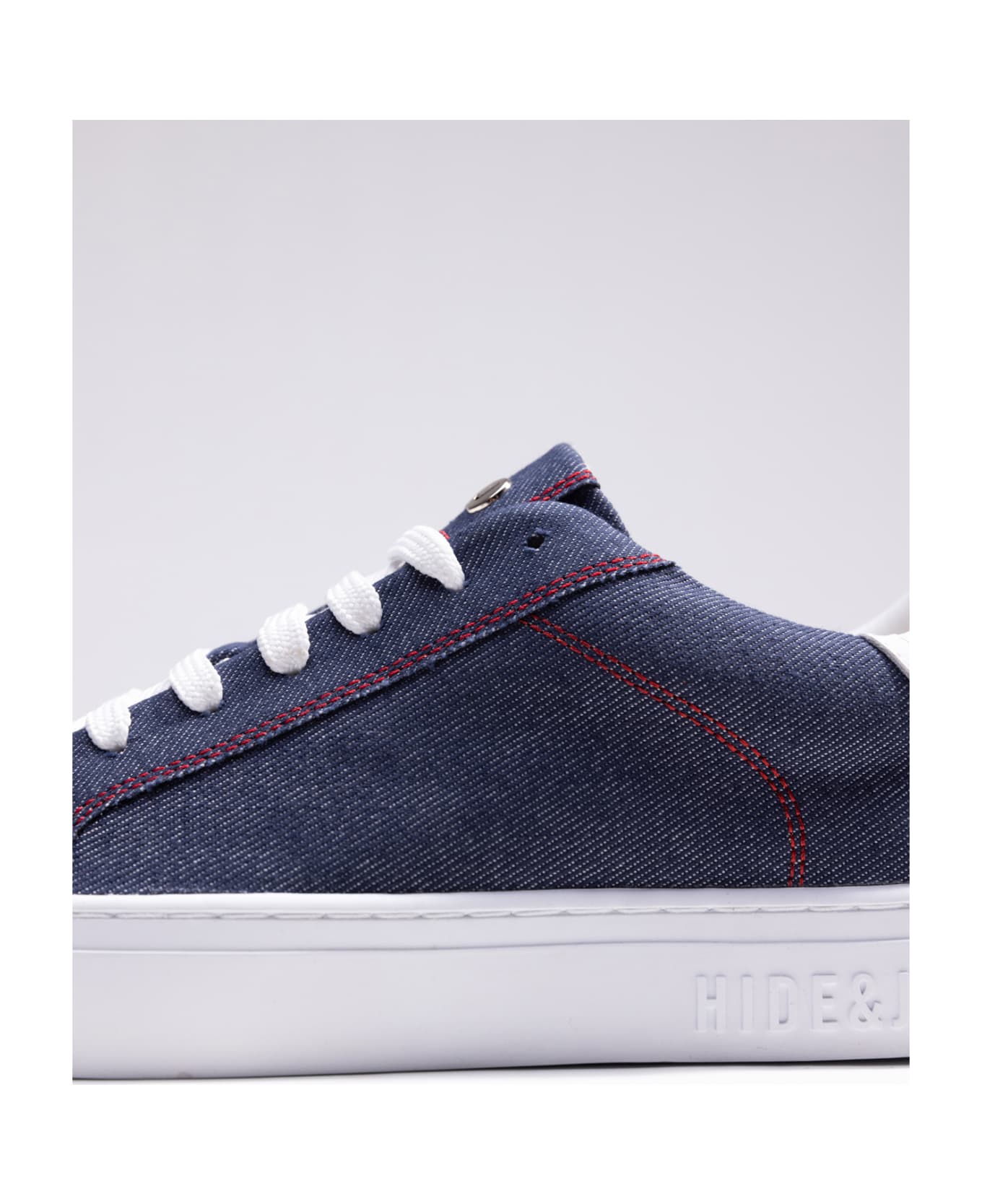 Hide&Jack Low Top Sneaker - Essence Denim Azure
