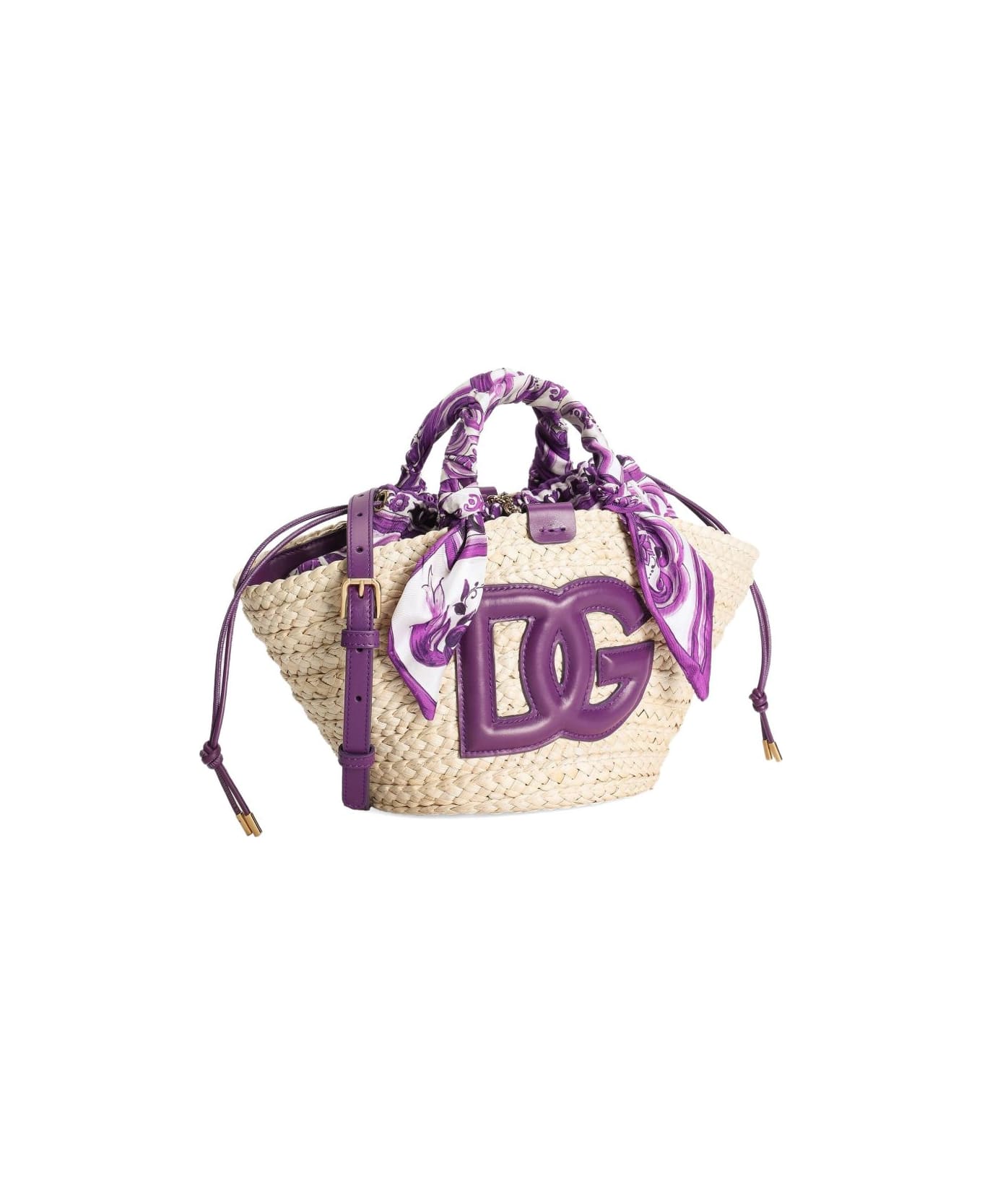 Dolce & Gabbana Dolce &amp; Gabbana Small Kendra Tote Bag - Purple