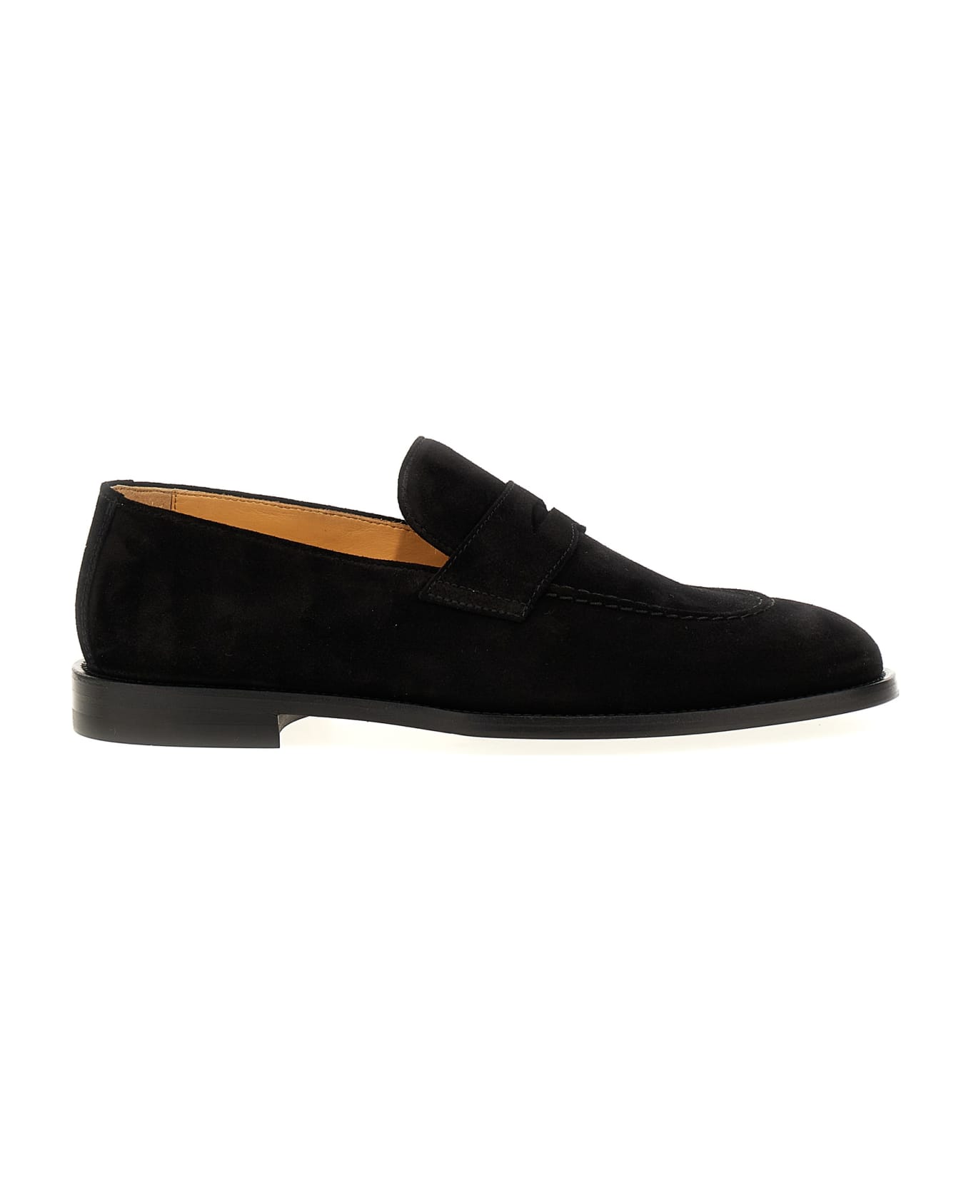 Brunello Cucinelli Suede Loafers - Black