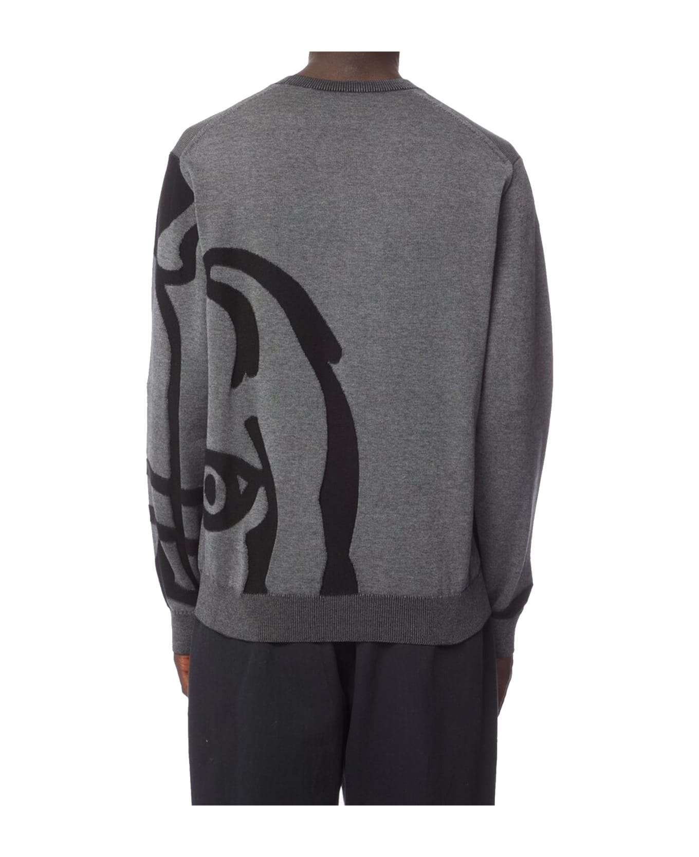 Kenzo Tiger-print Sweatshirt - Gray