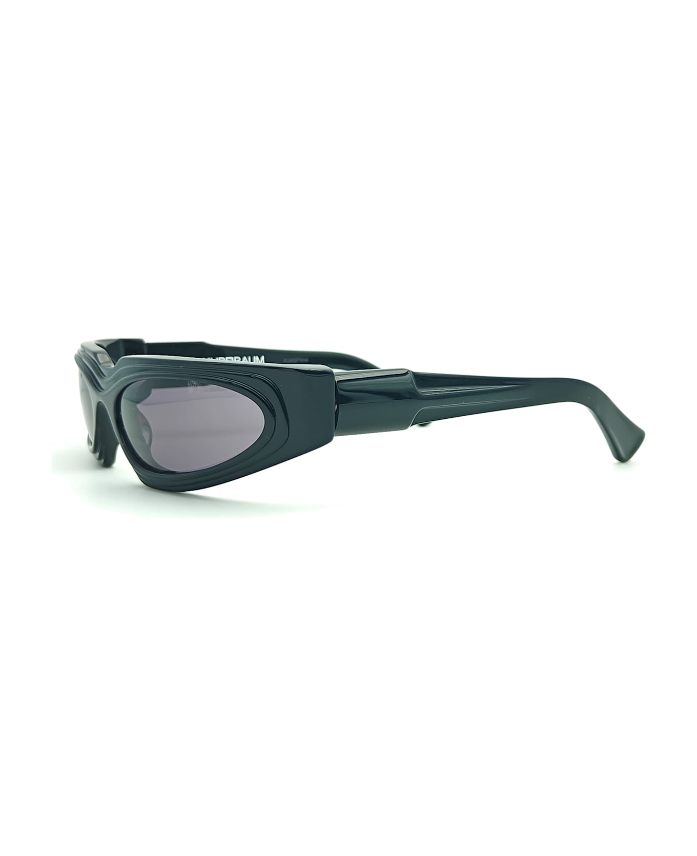 Kuboraum Mask E21 - Black Shine Sunglasses - Black