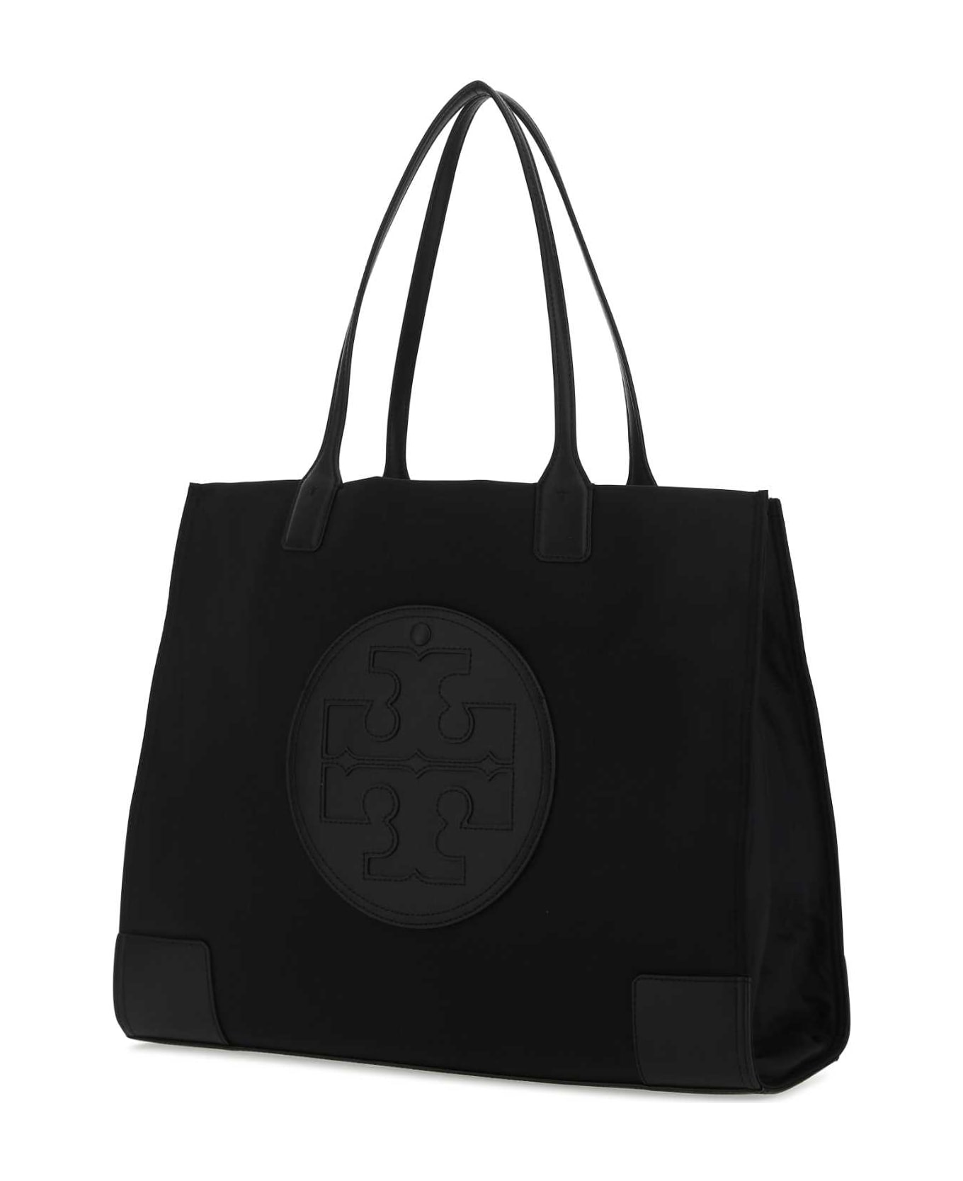 Tory Burch Black Nylon Ella Shopping Bag - 001