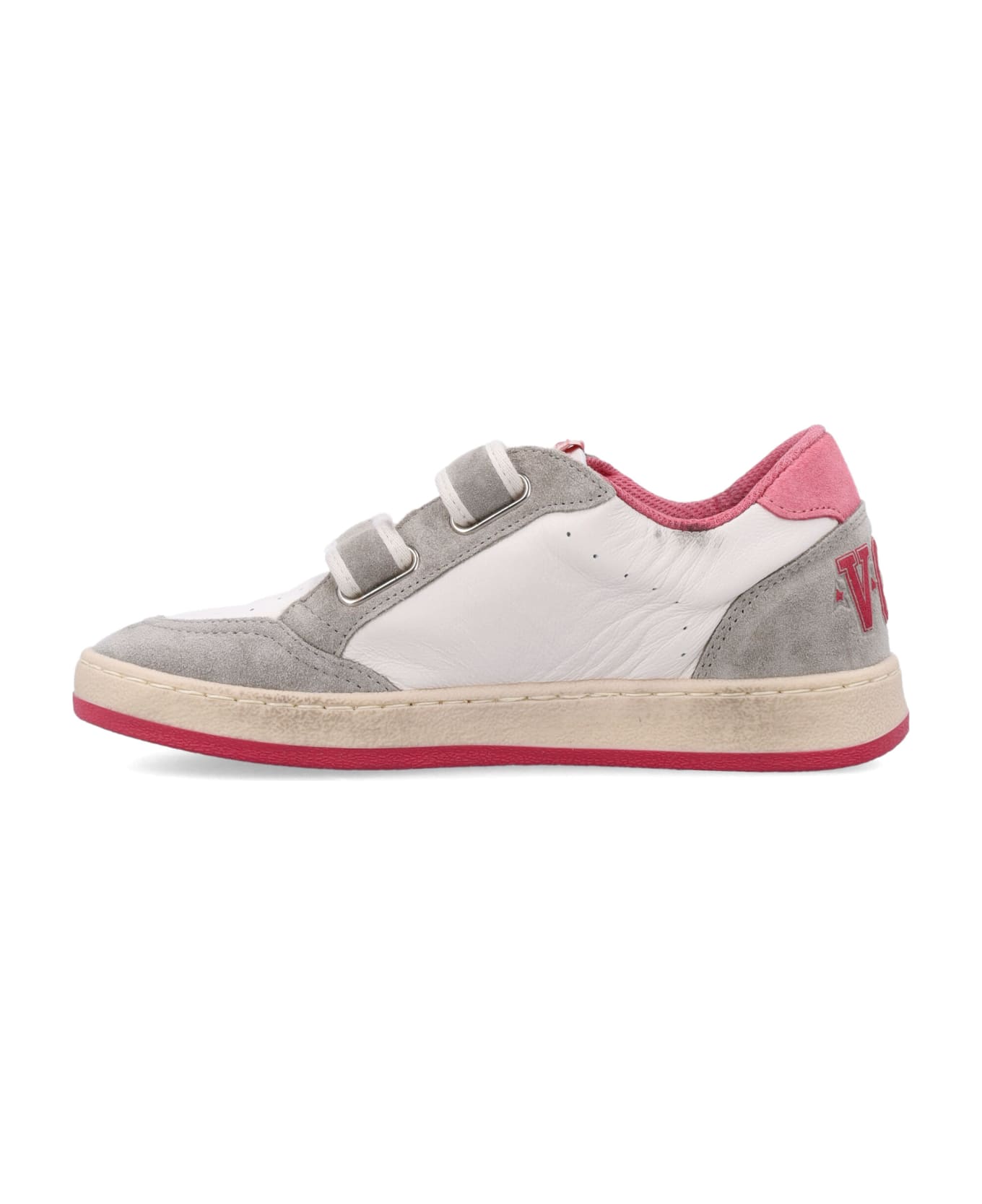 Golden Goose Ballstar Sneakers - WHITE/RED