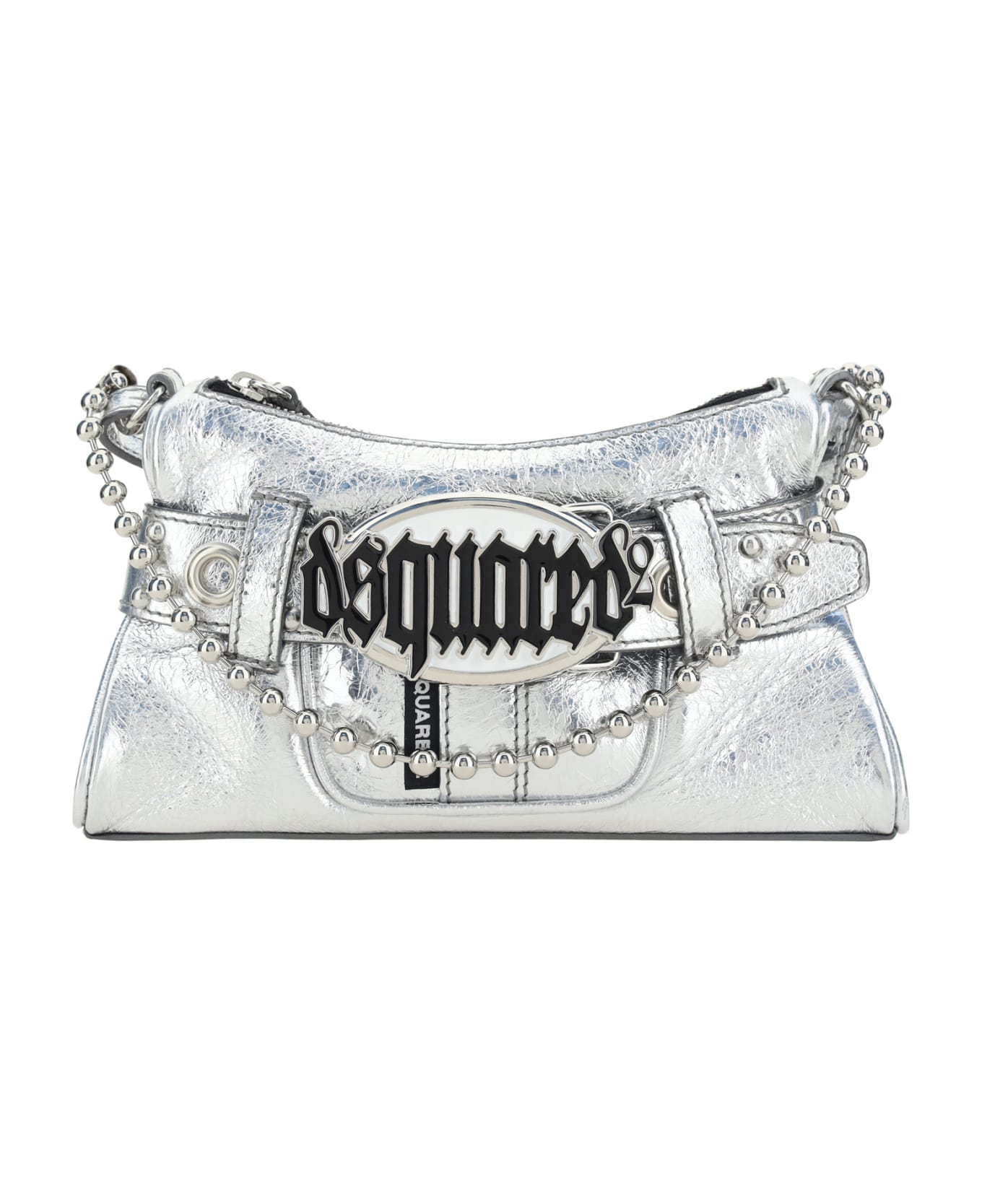 Dsquared2 'gothic Dsquared2' Clutch - Argento クラッチバッグ
