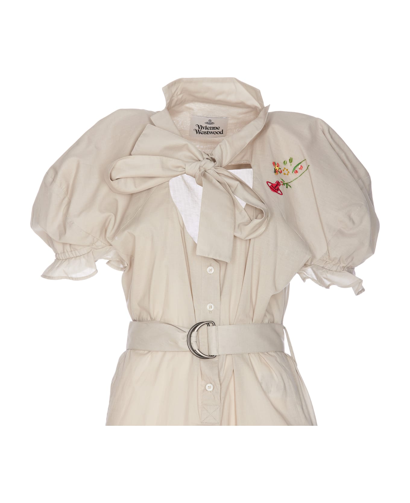 Vivienne Westwood Football Heart Shirt Dress - Grey ワンピース＆ドレス